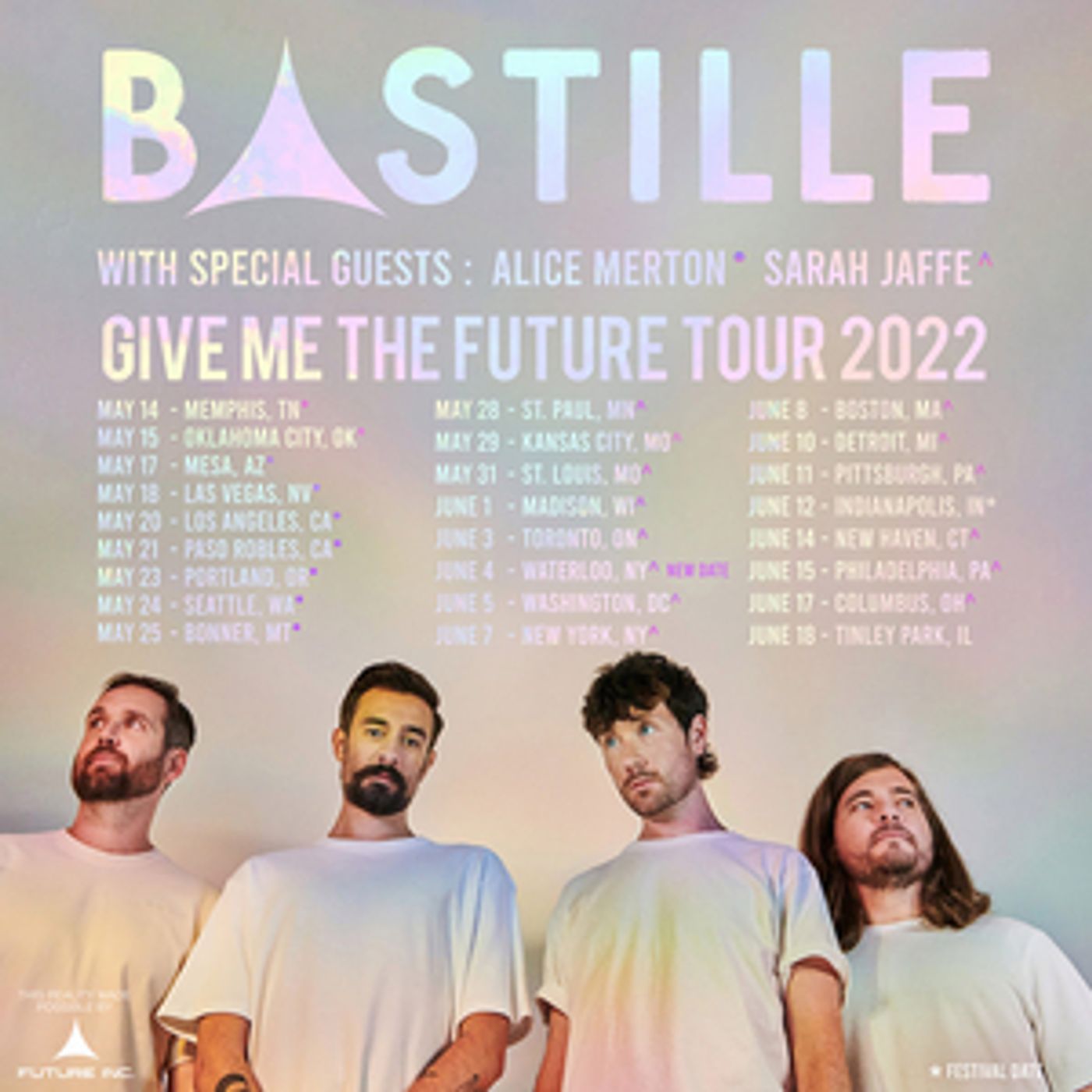 Sarah Jaffe Announces North American Tour Supporting Bastille Sarah Jaffe Announces North American Tour Supporting Bastille Image