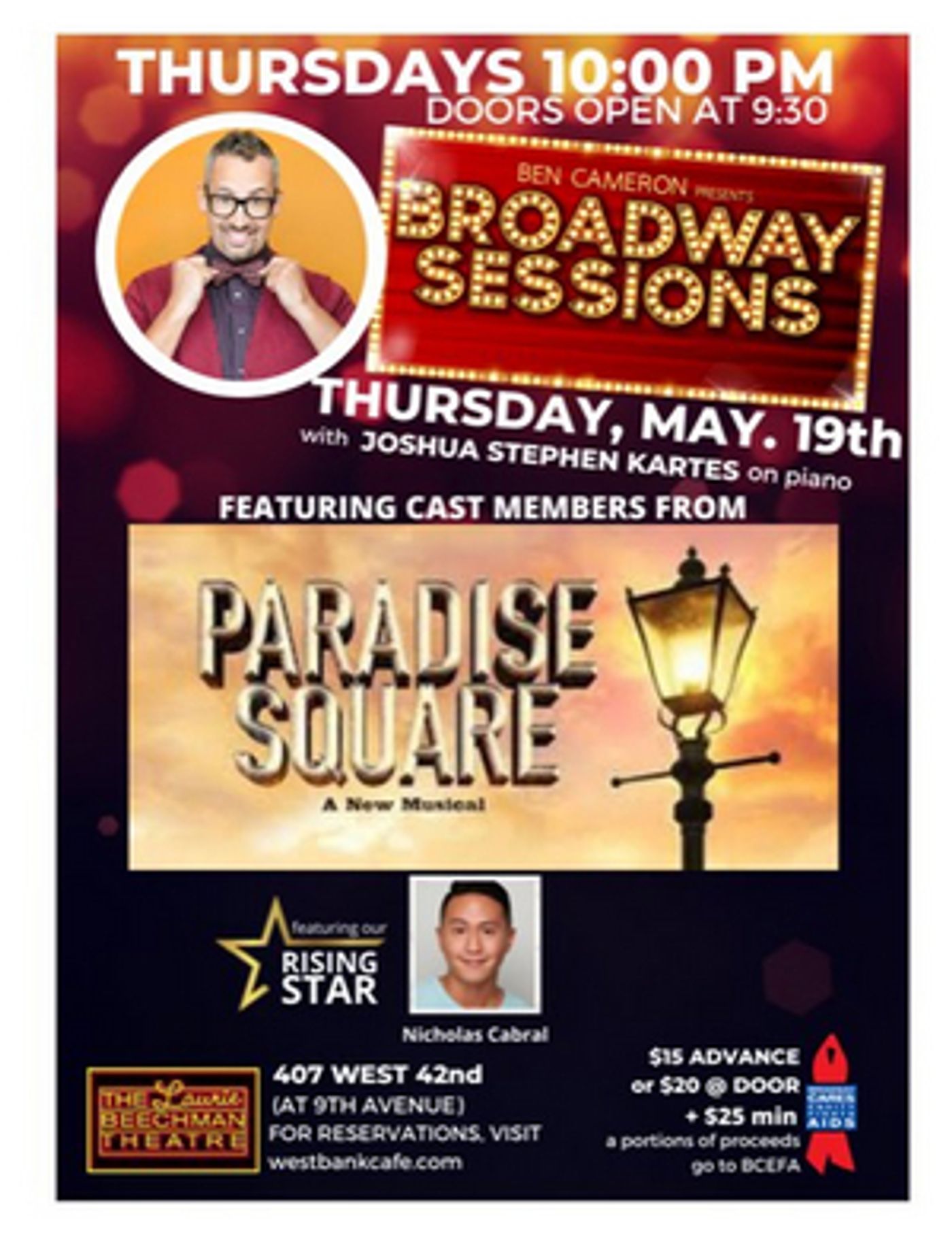 PARADISE SQUARE Cast Members to Join BROADWAY SESSIONS  Image