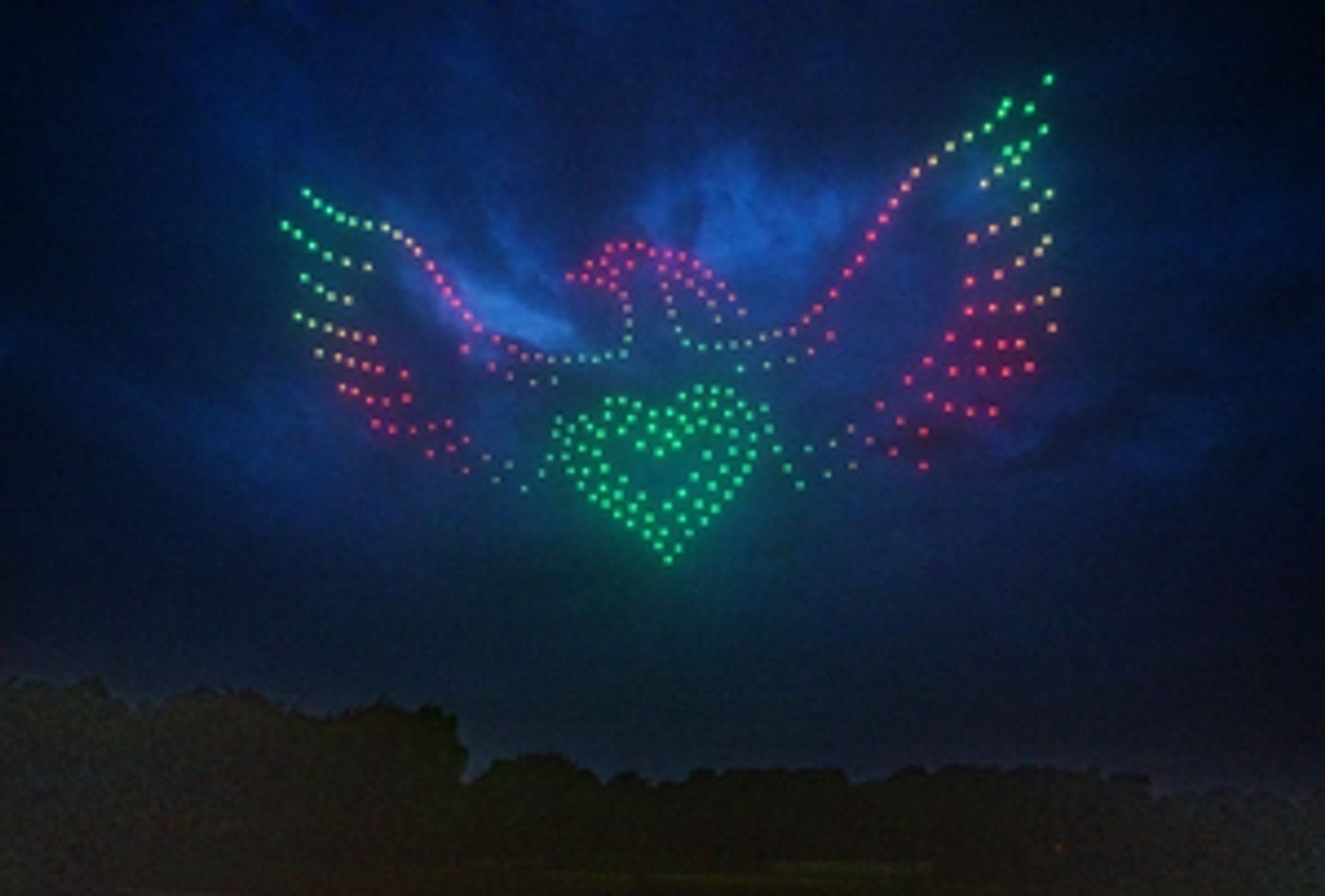 UK's Longest Drone Show Takes to the Skies in Coventry  Image