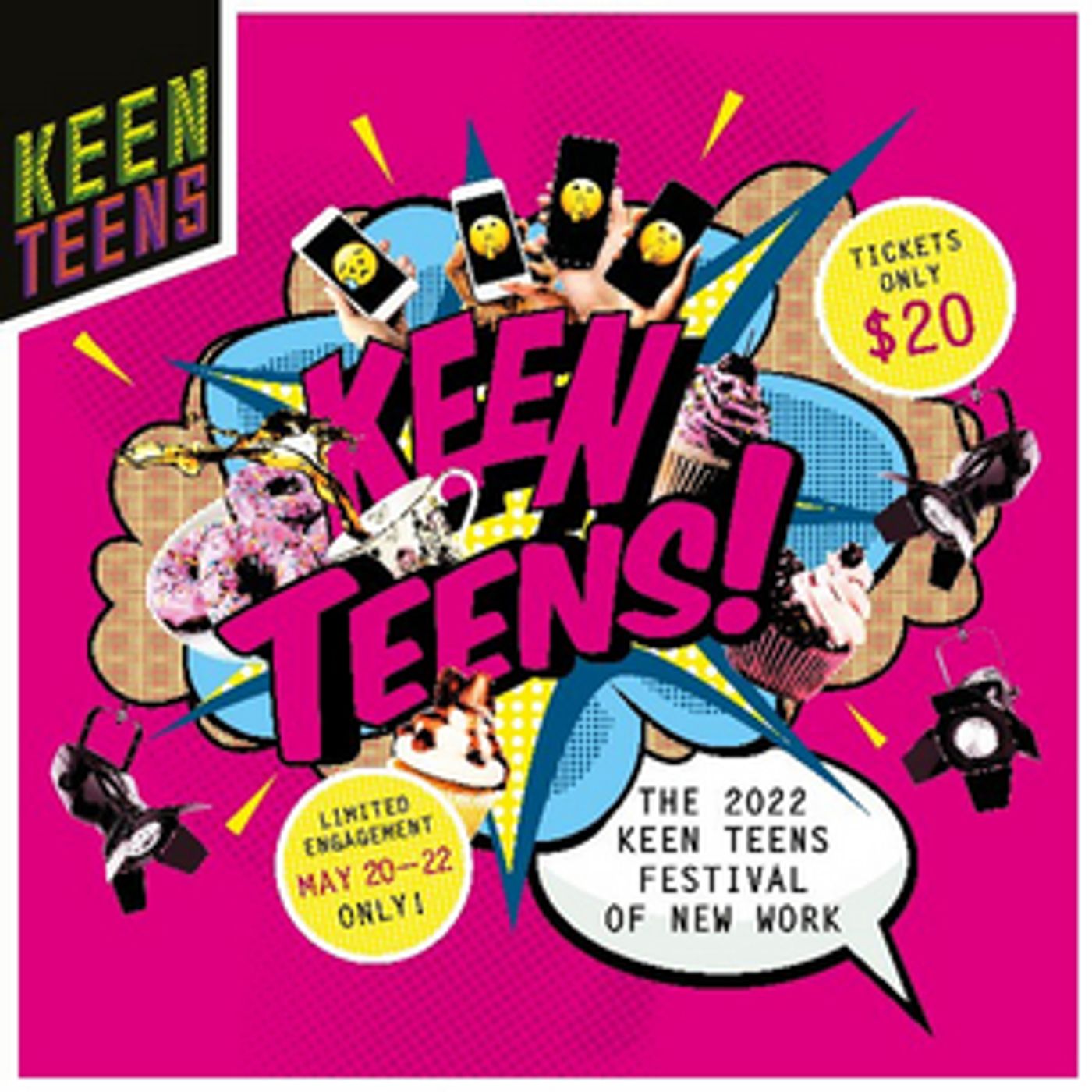 Keen Co to Present Keen Teens Festival of New Work 2022  Image