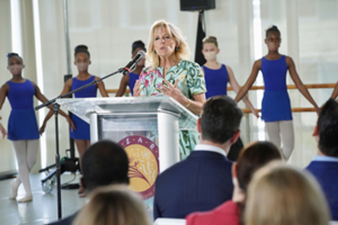 FLOTUS Visits Washington Ballet's SE Campus In Support Of New Scholarships FLOTUS Visits Washington Ballet's SE Campus In Support Of New Scholarships Image