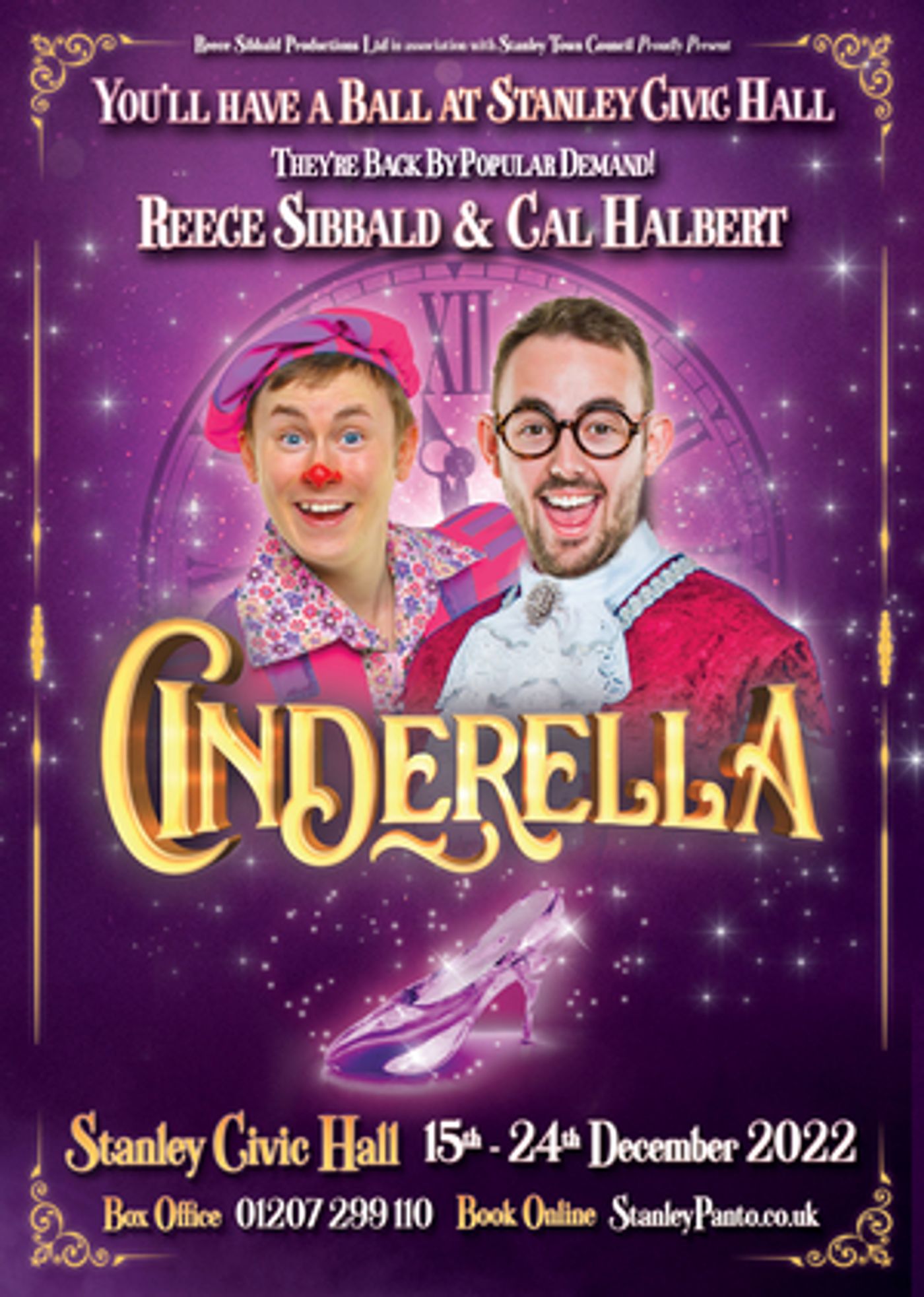 Stanley Civic Hall Announces 2022 Christmas Panto CINDERELLA Stanley Civic Hall Announces 2022 Christmas Panto CINDERELLA Image