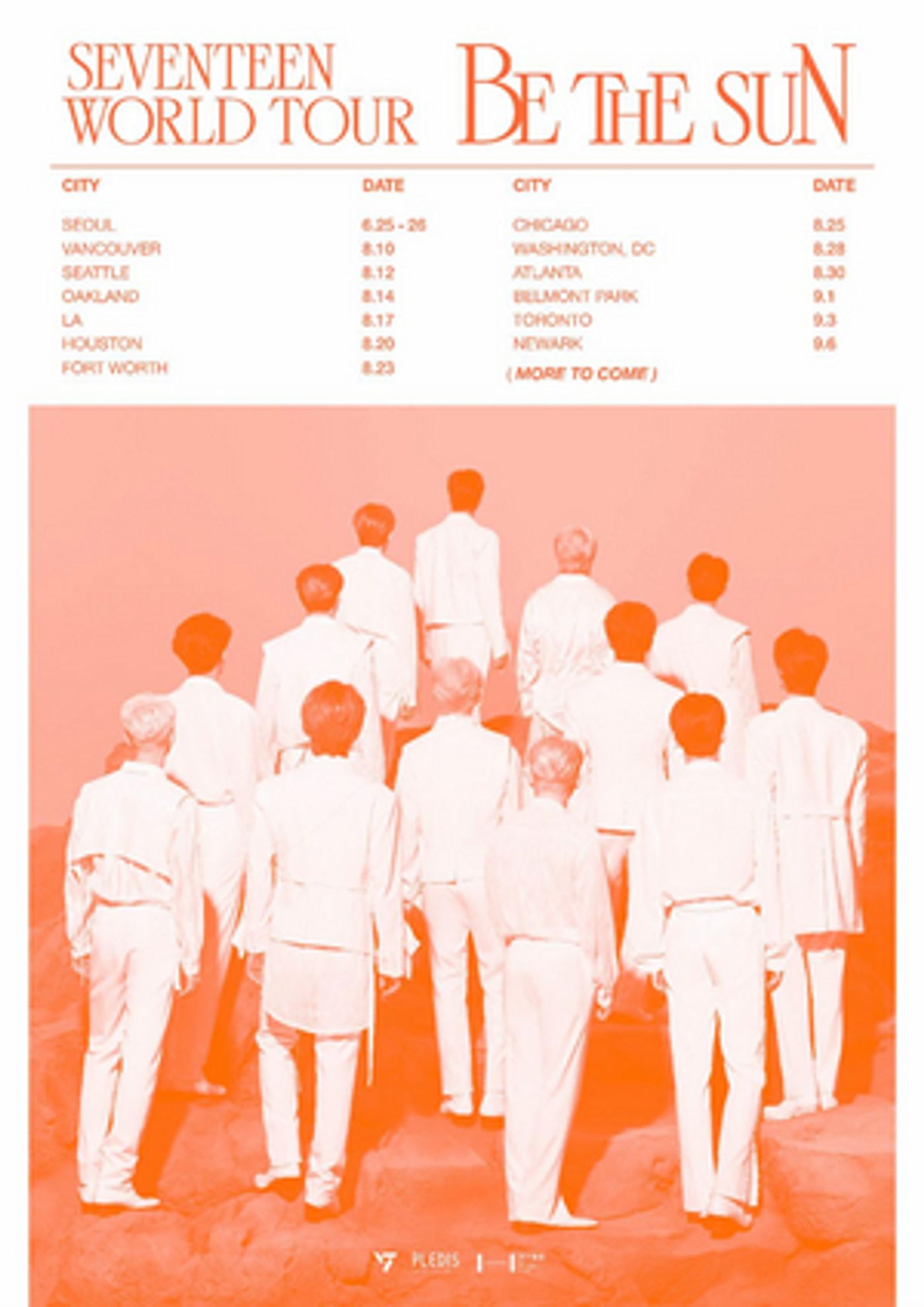 K-Pop Group Seventeen Announce World Tour 'Be the Sun'  Image