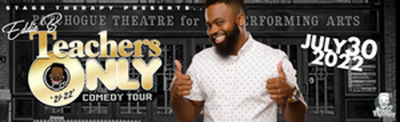 EDDIE B Comes to Patchogue Theatre in July  Image