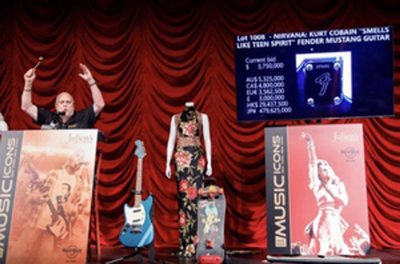 Kurt Cobain's 'Smells Like Teen Spirit' Guitar Sells for $5,000,000  Image