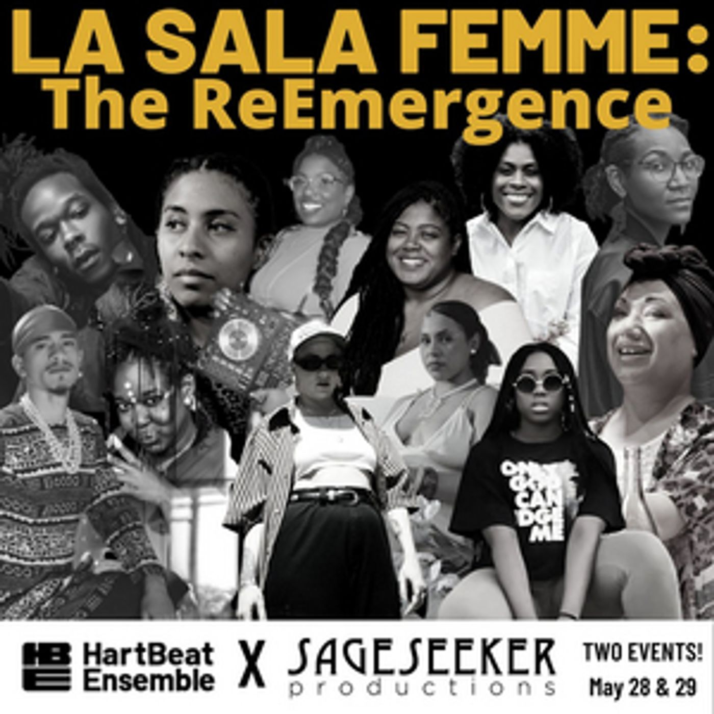 Sageseeker Productions and HartBeat Ensemble Present 'La Sala Femme: The ReEmergence'  Image