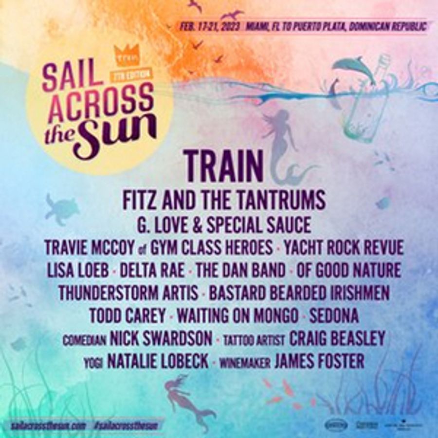 Train, Crush Music & Sixthman Present Sail Across the Sun  Image