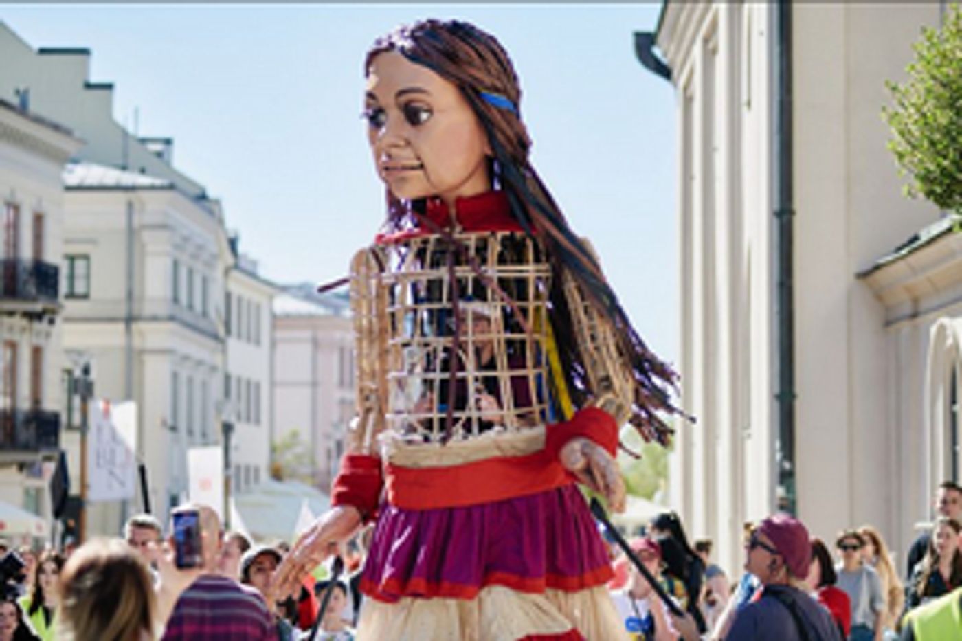 Bristol Old Vic Welcomes 'Little Amal' To The City  Image