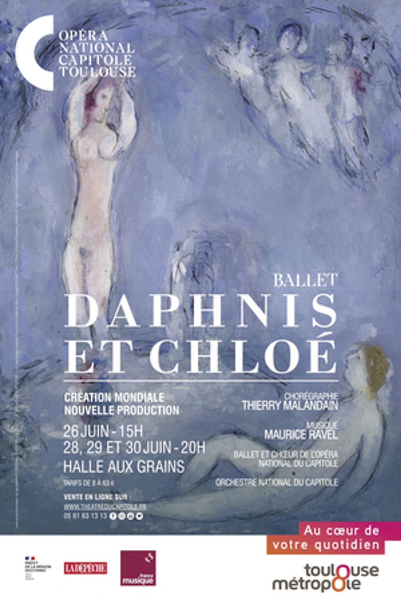 DAPHNIS ET CHLOE Comes to Théâtre du Capitole Next Month  Image