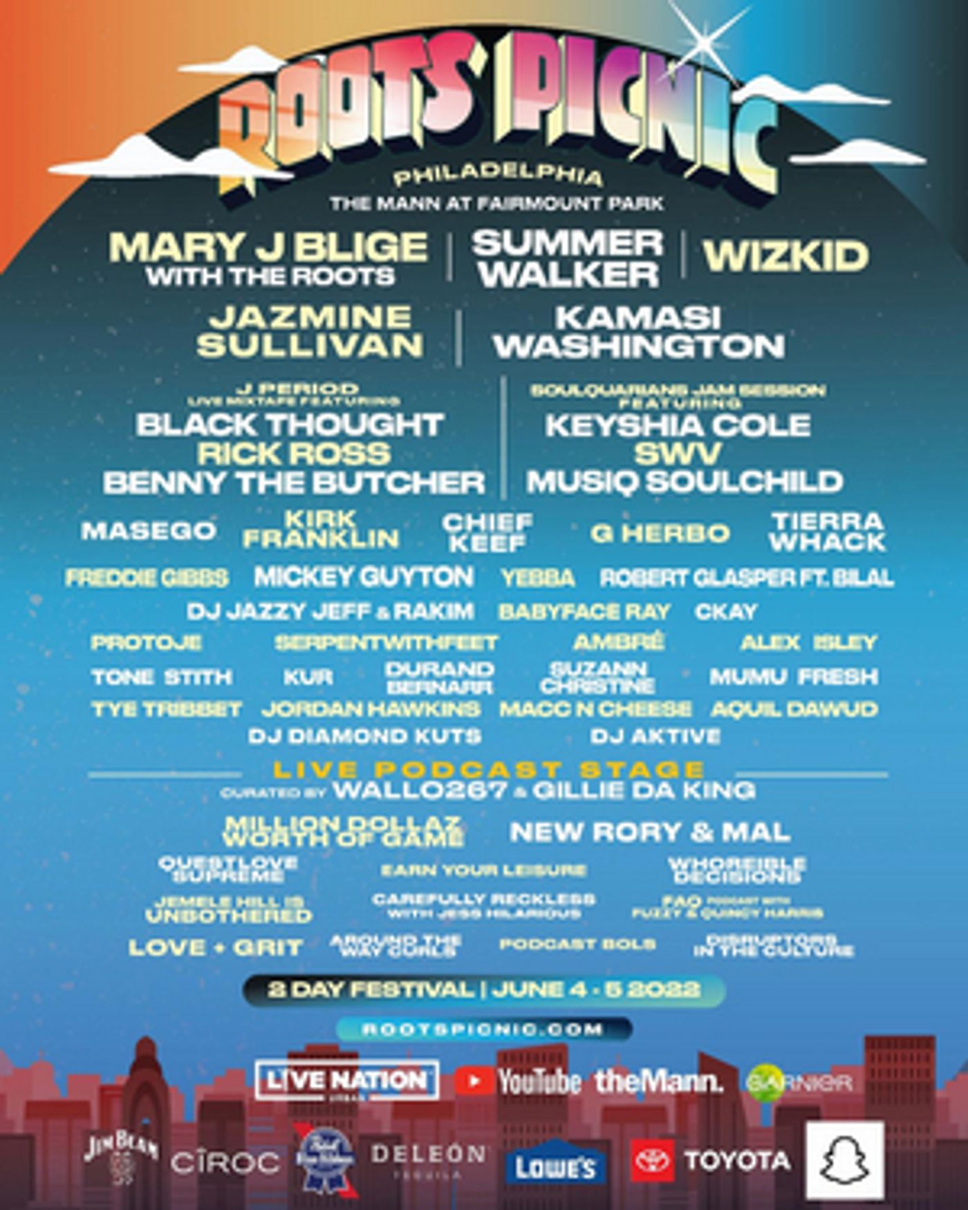 Mary J. Blige, Summer Walker & More Join Roots Picnic Lineup  Image