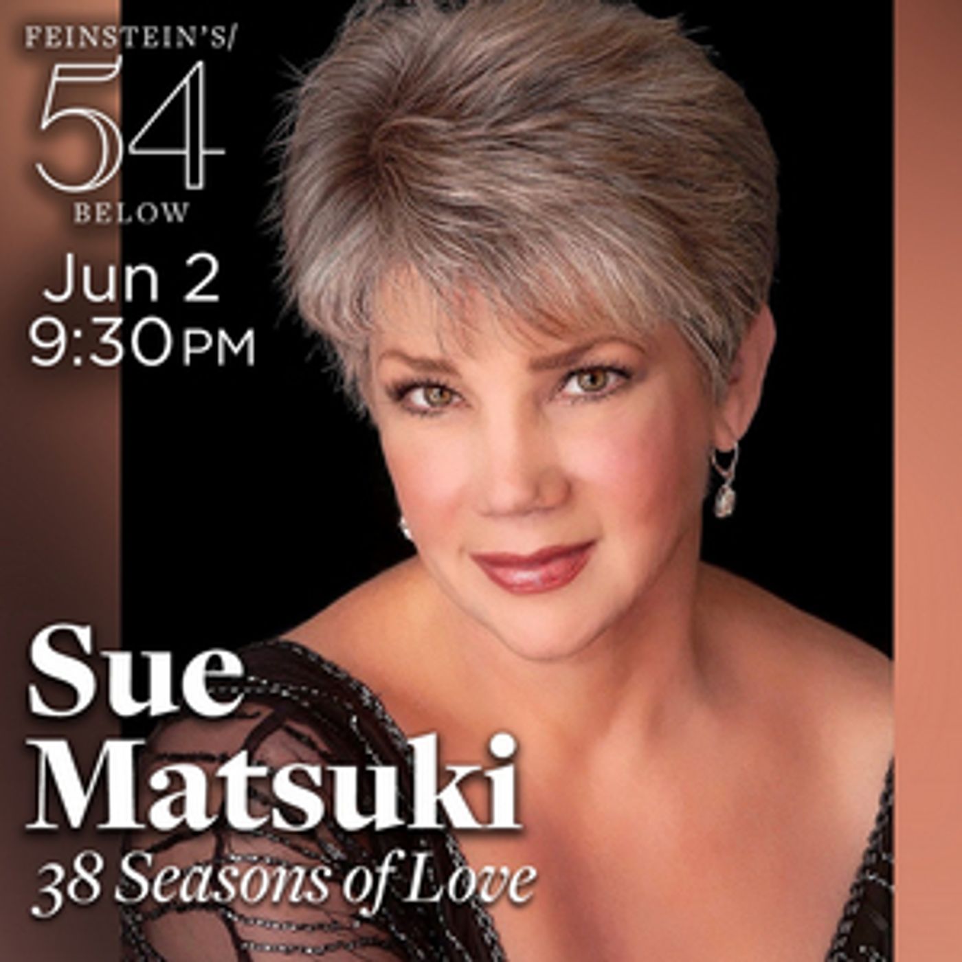 Interview: Sue Matsuki of 38 SEASONS OF LOVE at Feinstein's/54 Below June 2nd Interview: Sue Matsuki of 38 SEASONS OF LOVE at Feinstein's/54 Below June 2nd Image