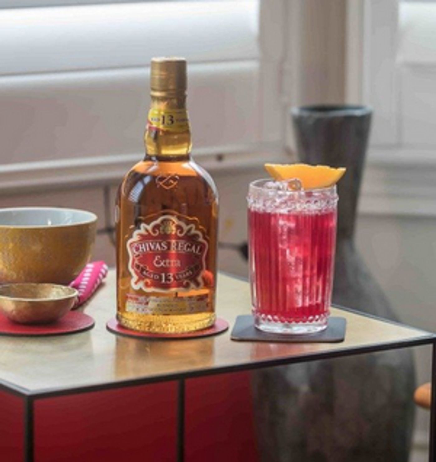 CHIVAS 12 Blended Scotch Whisky and Refreshing Sangria  Image