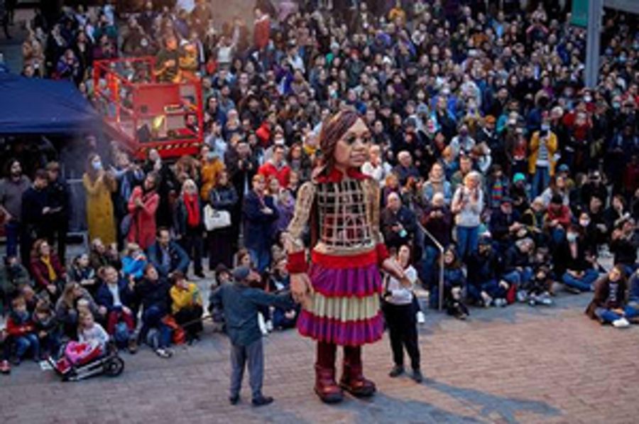 Little Amal Visits Birmingham City Centre Next Month Image