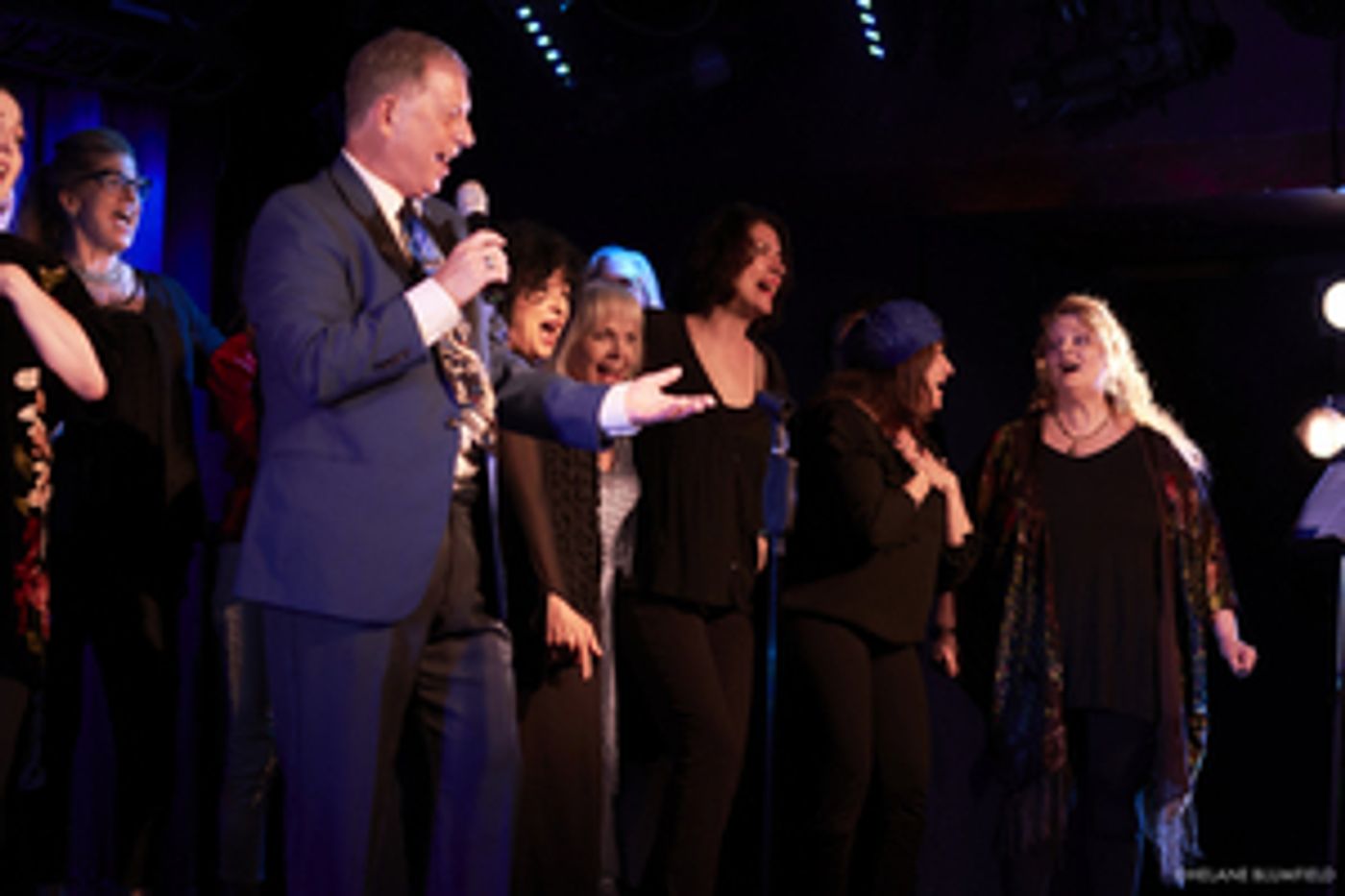 Photos:  BLUE WAVE REUNION 2022: SAVE OUR DEMOCRACY FUNDRAISER at The Laurie Beechman Theatre by Helane Blumfield  Image