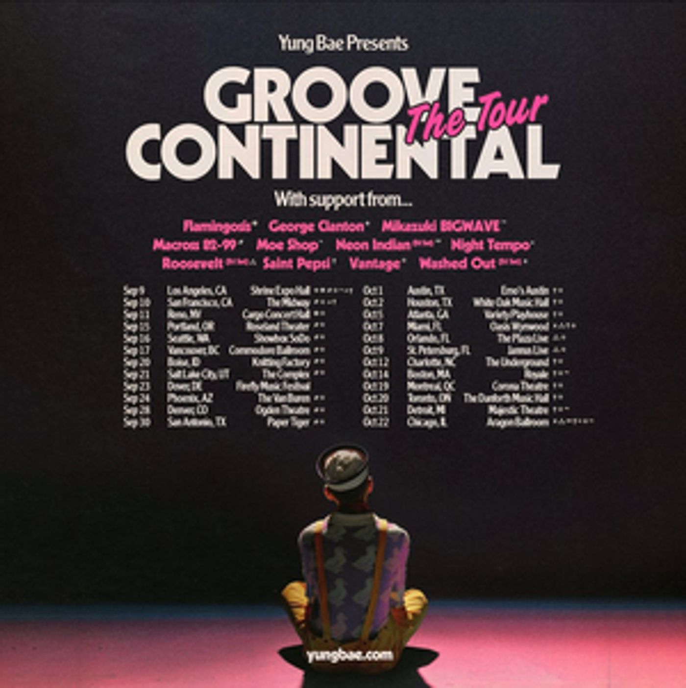 Yung Bae Announces North America 'Groove Continental' Tour Yung Bae Announces North America 'Groove Continental' Tour Image
