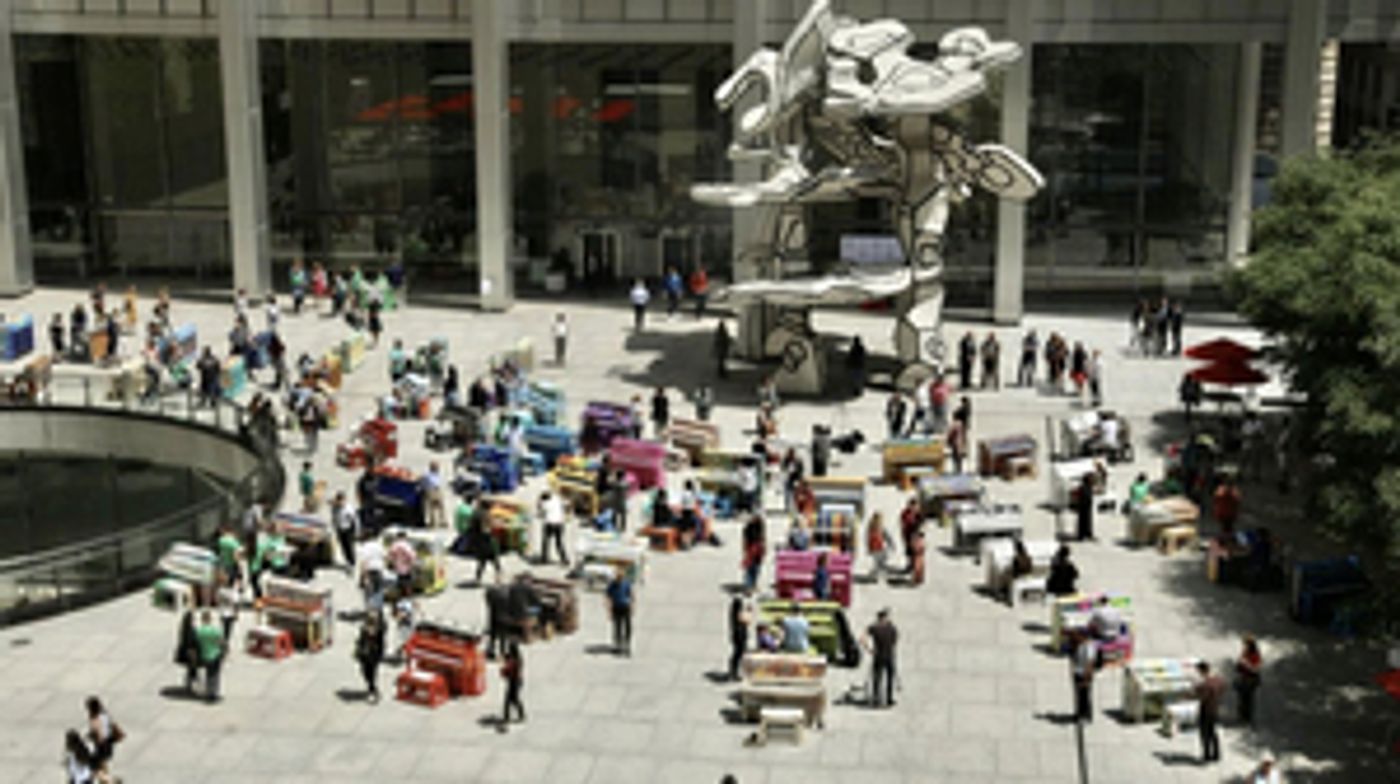 Sing For Hope Pianos Return to Liberty Plaza This Week  Image