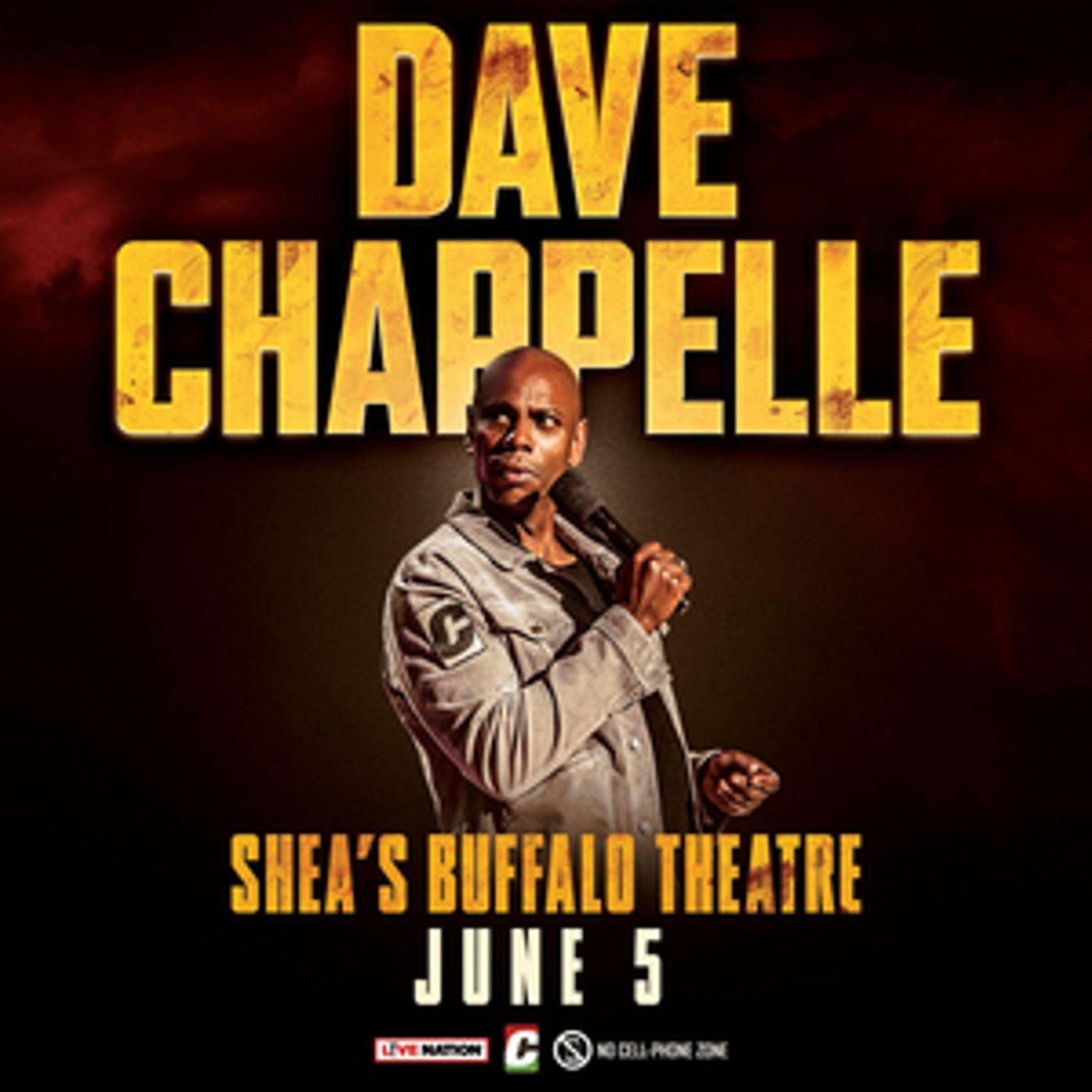 Dave Chappelle Comes to Shea's Buffalo Theatre This Weekend Dave Chappelle Comes to Shea's Buffalo Theatre This Weekend Image