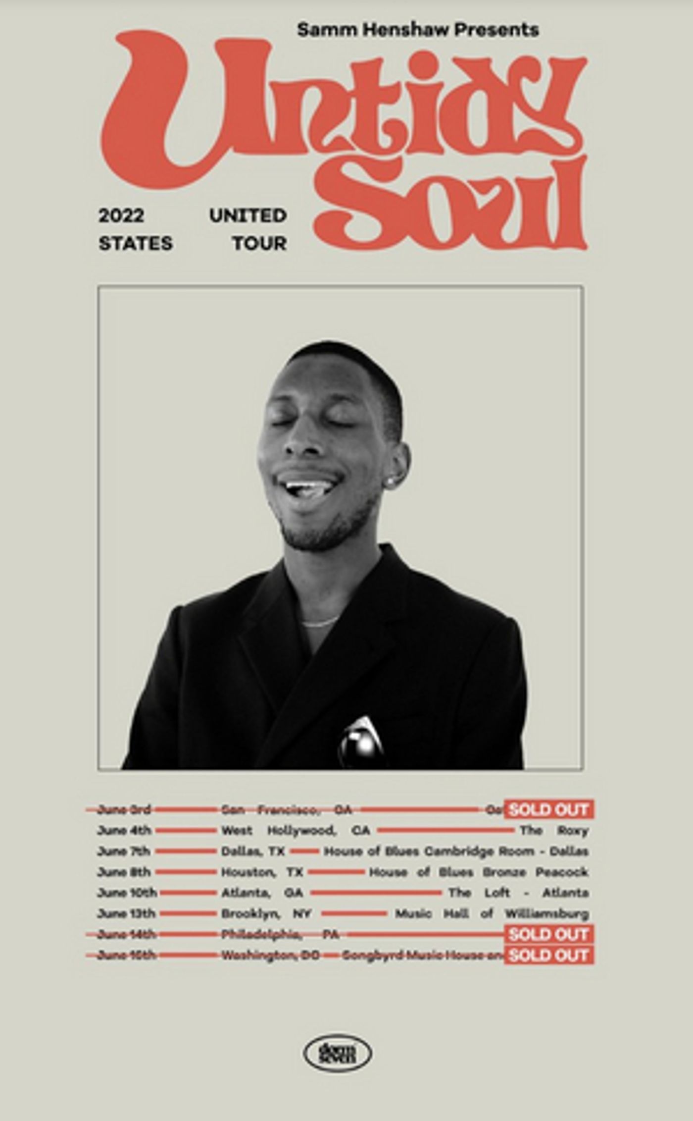 Samm Henshaw Kicks Off US Tour in San Francisco  Image