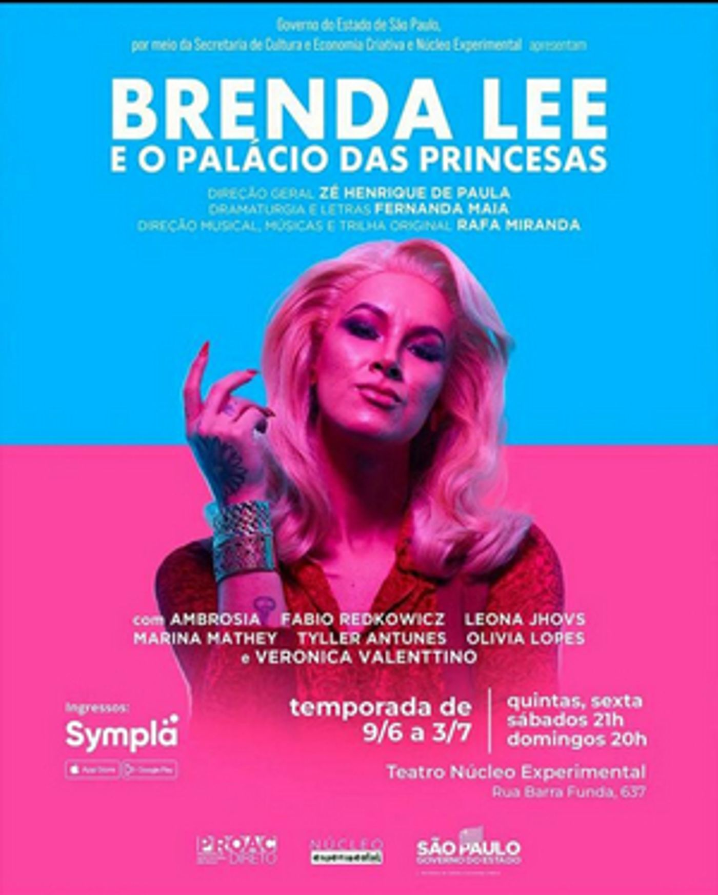 Musical BRENDA LEE E O PALACIO DAS PRINCESAS Tells the Story of the First Activist Who Founded the First Support House for People With HIV/AIDS in Brazil  Image