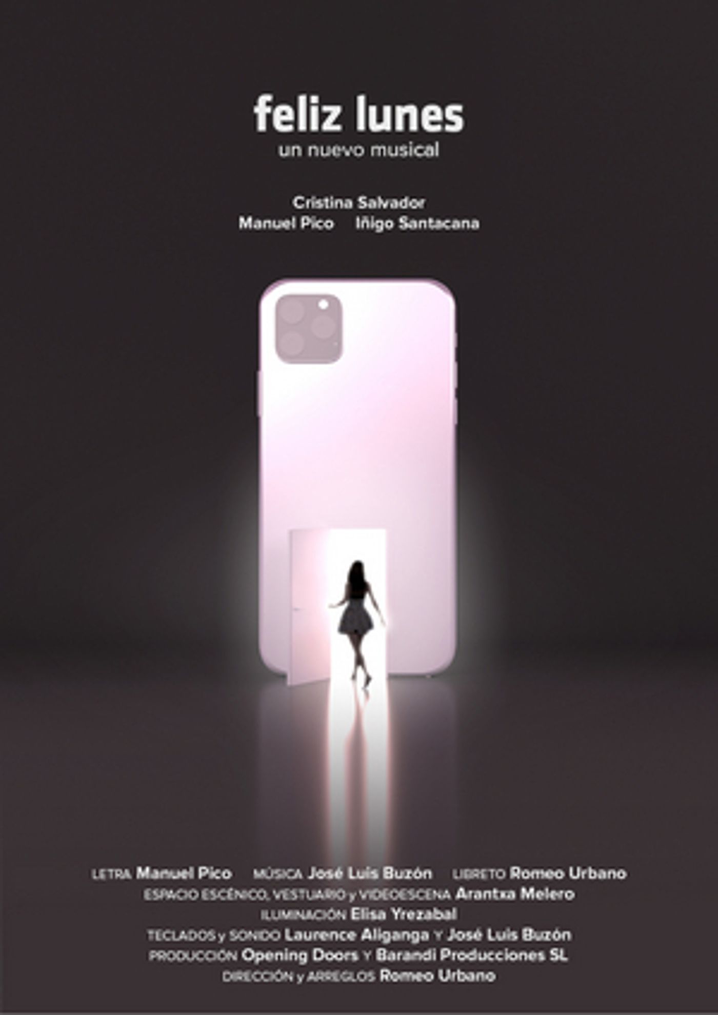 FELIZ LUNES, el nuevo musical de la compañía OPENING  DOORS se estrena este mes  en Madrid  Image