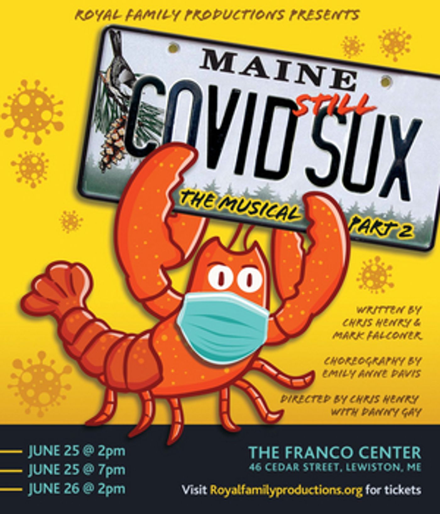 COVID STILL SUX: The Musical Part 2 to be Presented at the Franco Center  Image