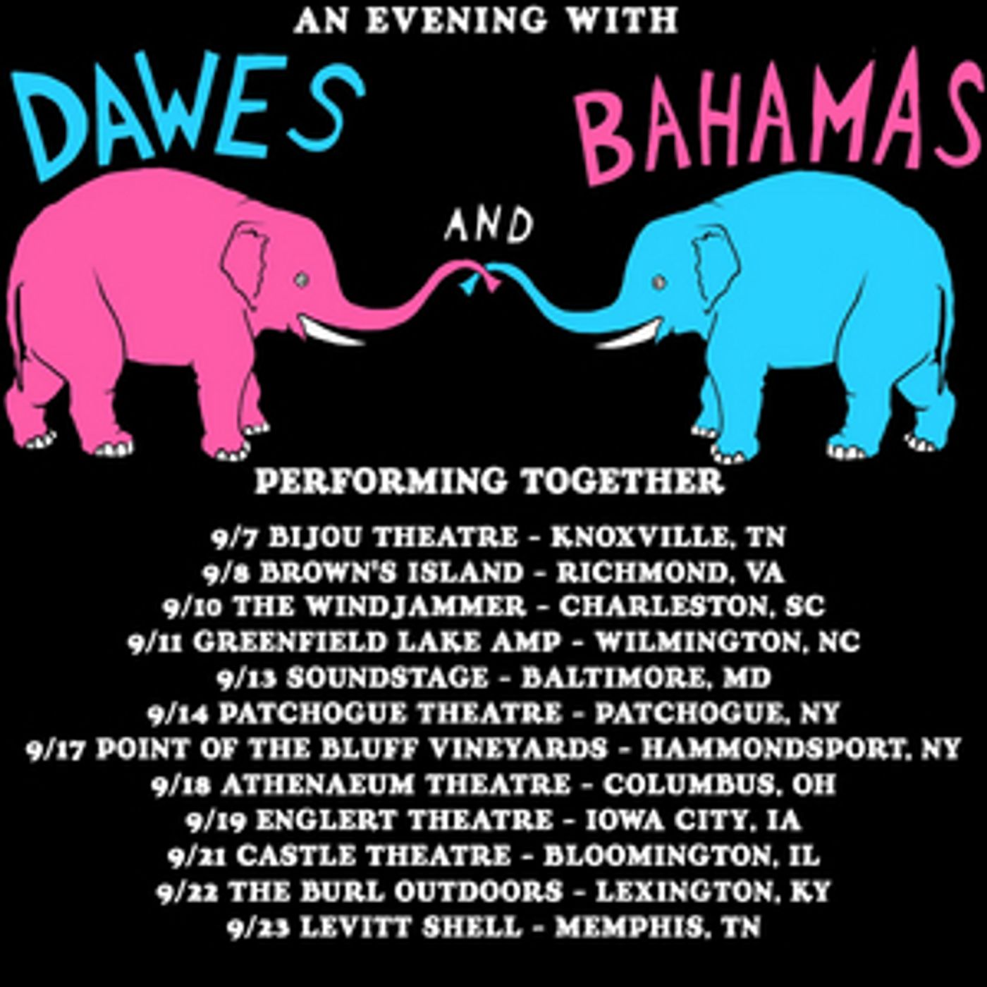 Dawes & Bahamas Unite for Co-headlining Tour  Image