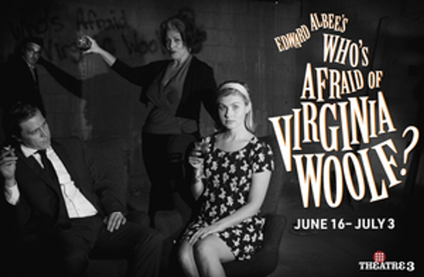 Theatre Three Announces New Dates for WHO'S AFRAID OF VIRGINIA WOOLF?  Image