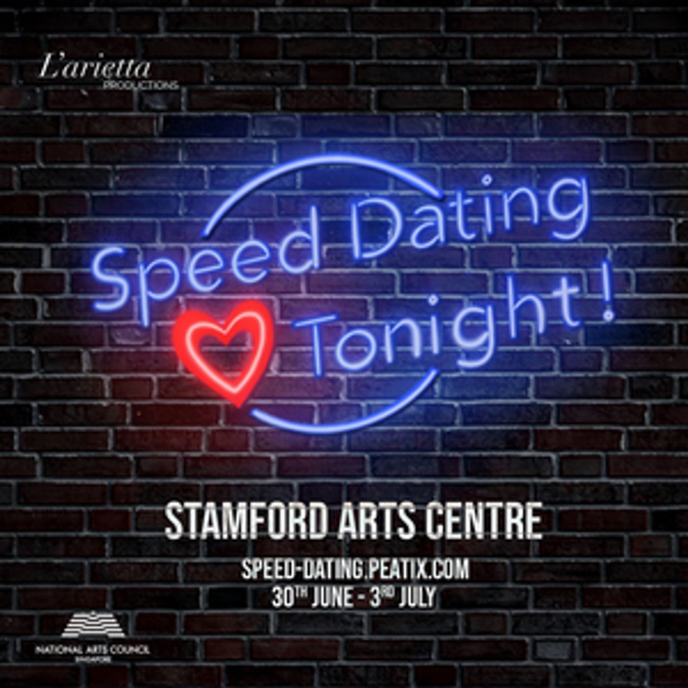 SPEED DATING TONIGHT! Makes its Asian Premiere in Singapore  Image