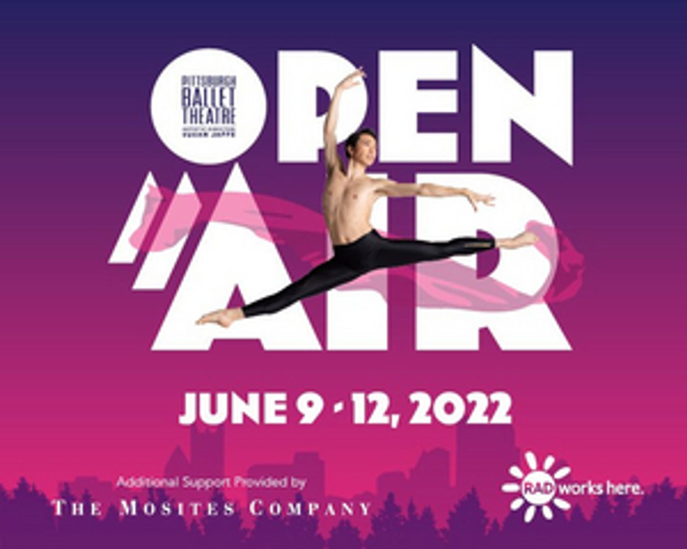 Pittsburgh Ballet Theatre Announces Achievement Of Live Music Appeal At Launch Party For OPEN AIR  Image