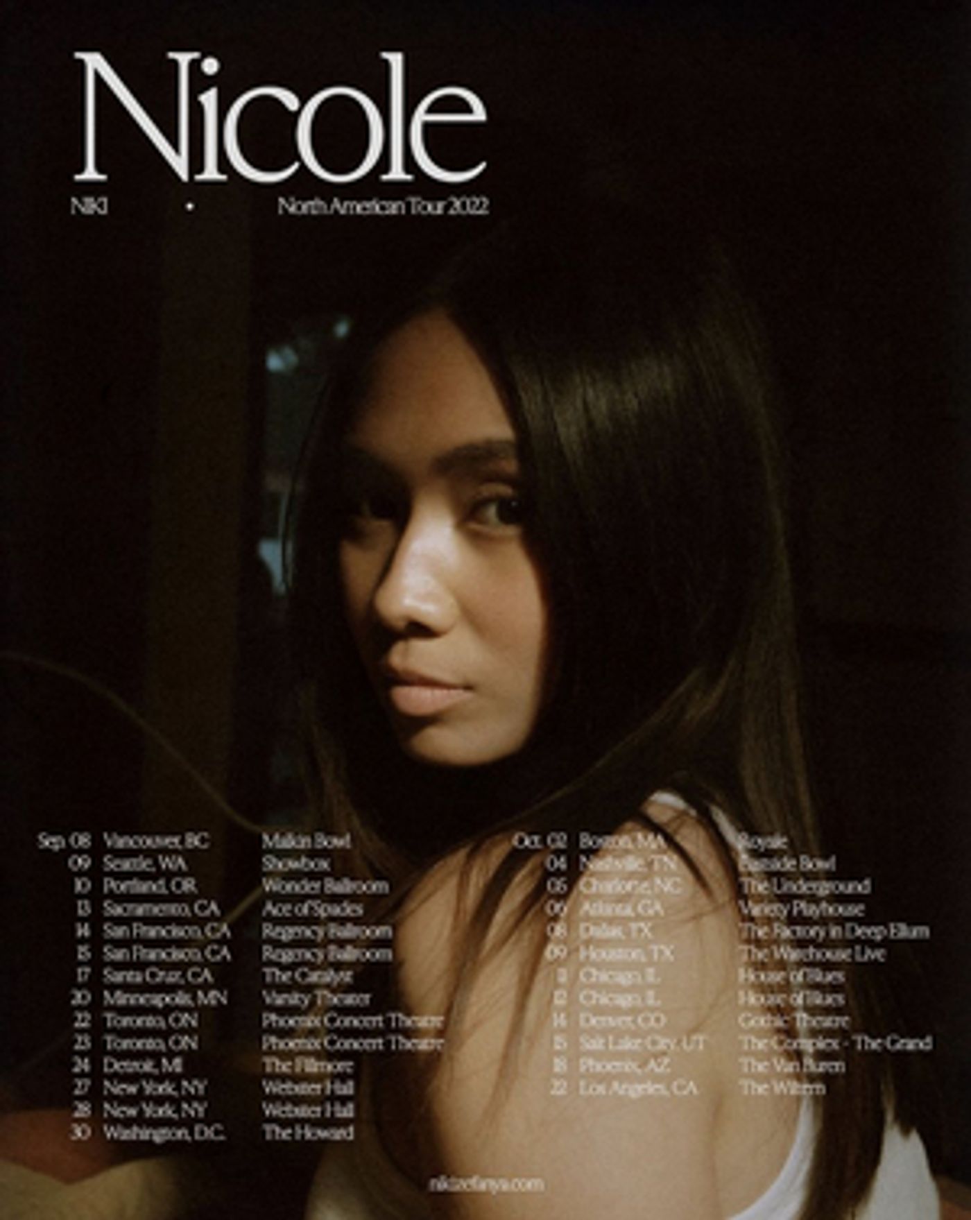 Niki to Embark On Headlining North American 'The Nicole Tour' Niki to Embark On Headlining North American 'The Nicole Tour' Image