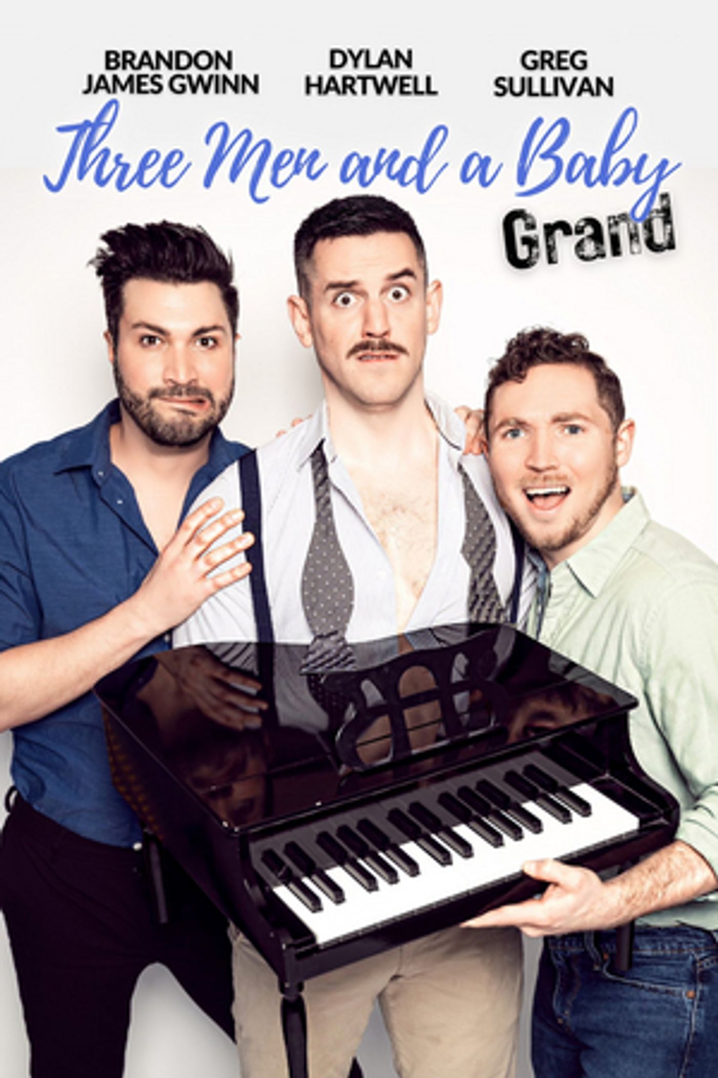 THREE MEN AND A BABY GRAND to Return to the Laurie Beechman THREE MEN AND A BABY GRAND to Return to the Laurie Beechman Image