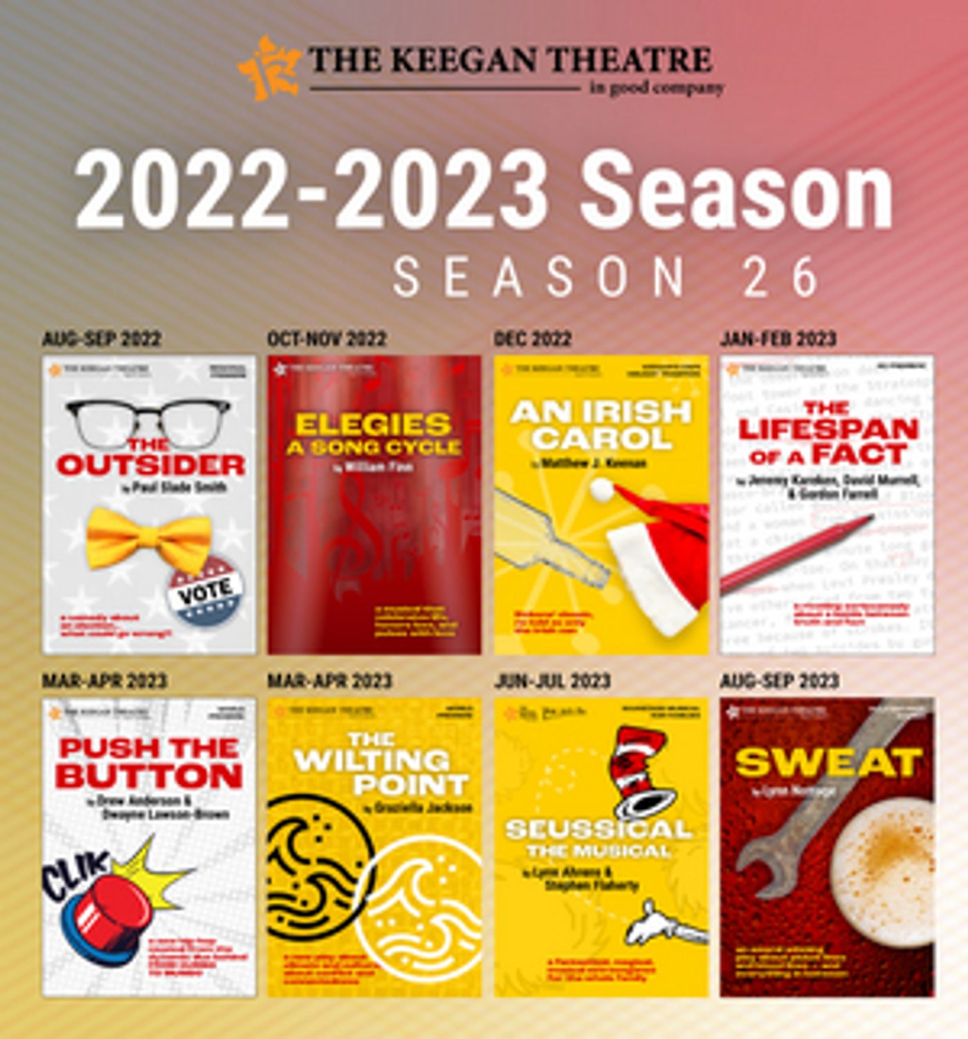 The Keegan Theatre Announces 2022-23 Season  Image
