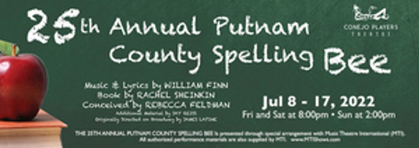 Conejo Players Theatre Extends THE 25TH ANNUAL PUTNAM COUNTY SPELLING BEE  Image