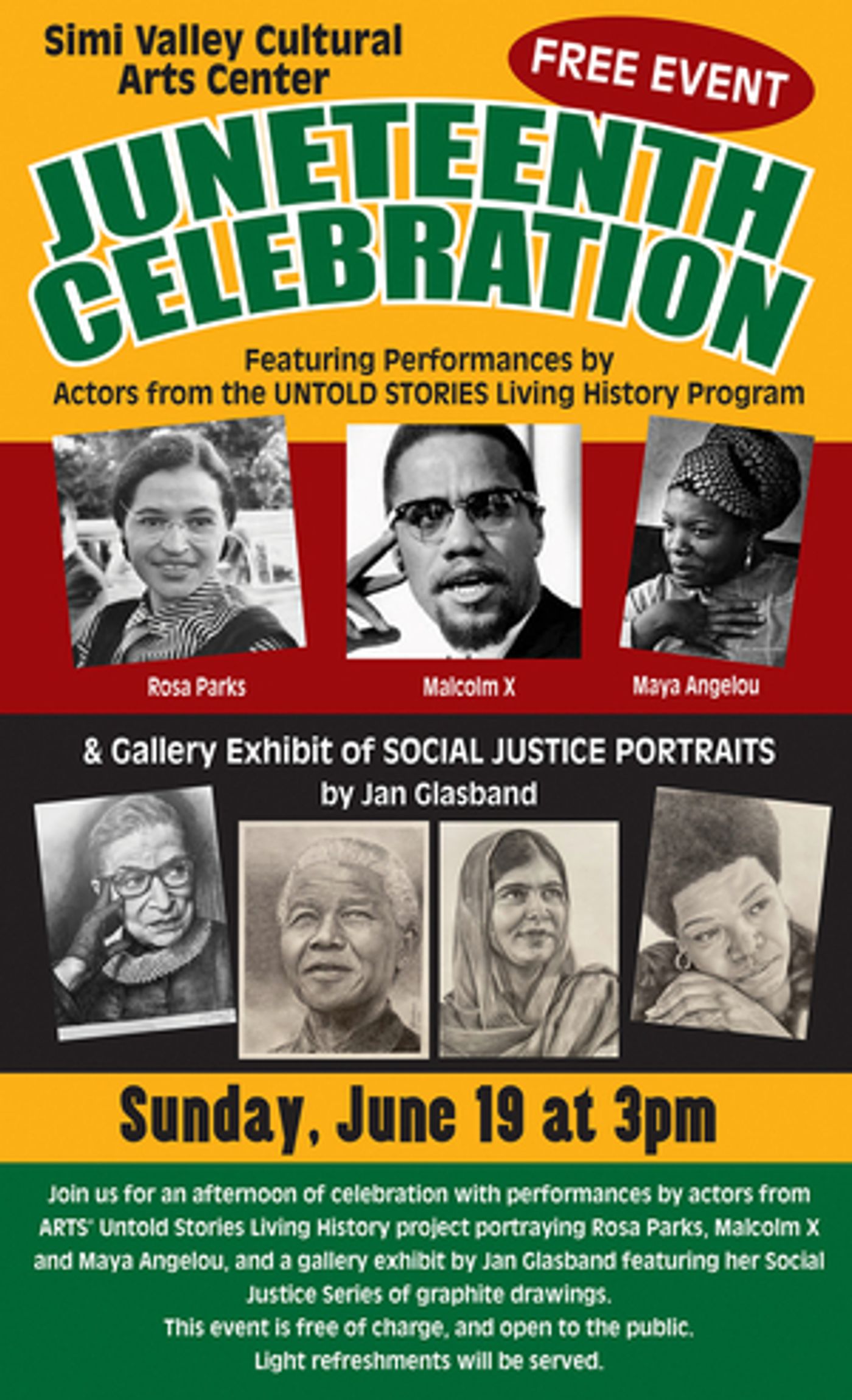 Simi Valley Cultural Arts Center Presents Juneteenth Celebration  Image