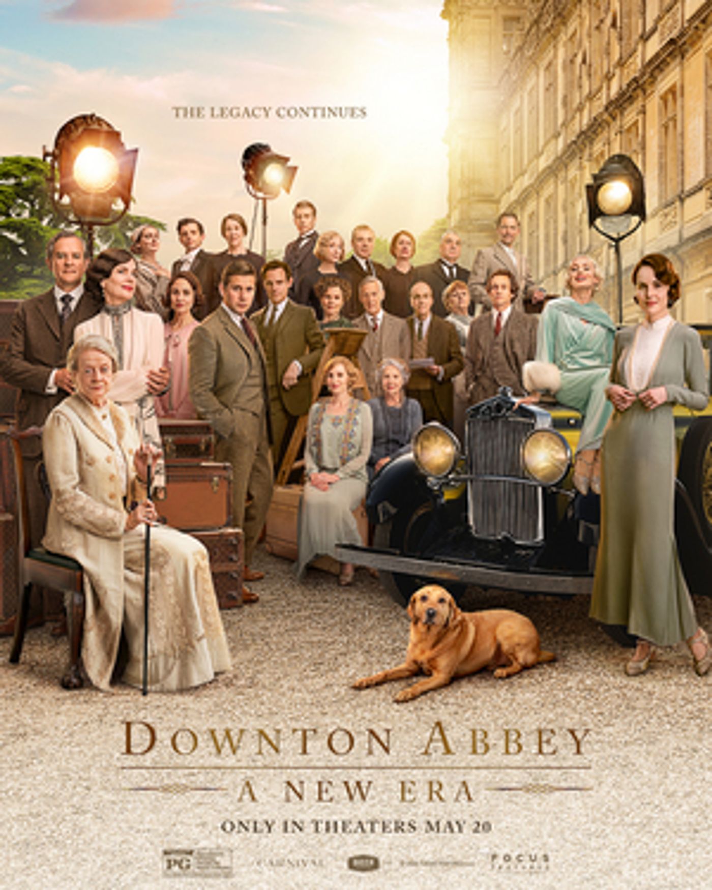 DOWNTON ABBEY: A NEW ERA to Stream on Peacock  Image