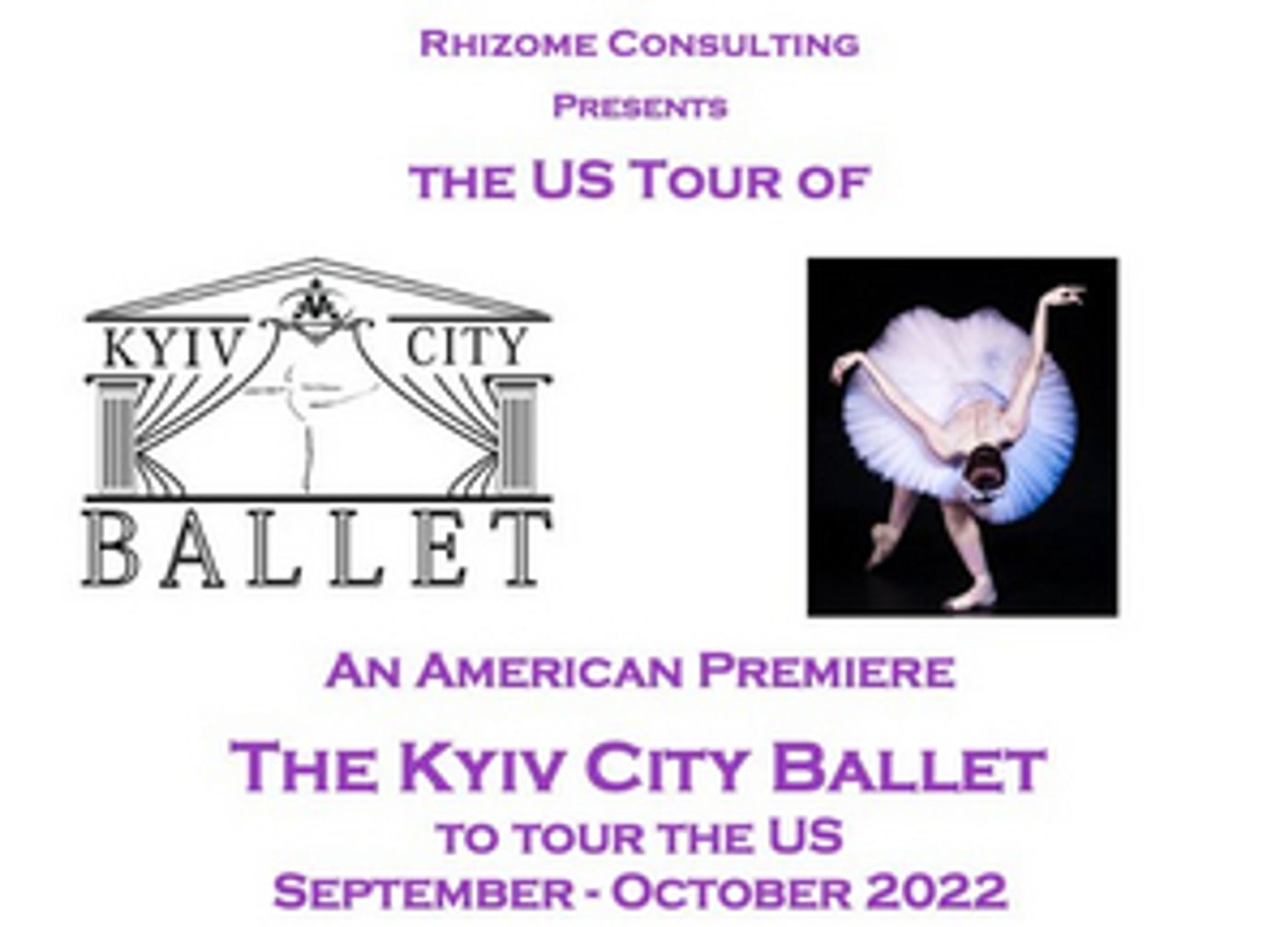 The Kyiv City Ballet to Tour the US in an American Premiere The Kyiv City Ballet to Tour the US in an American Premiere Image