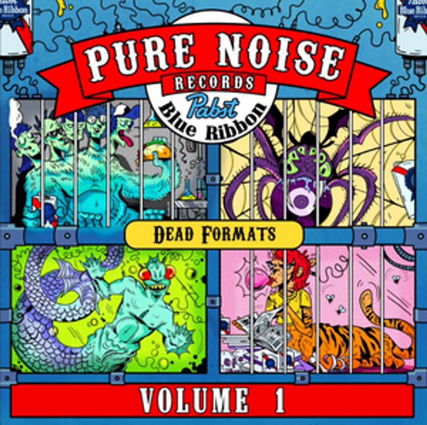 Pure Noise Records & Pabst Blue Ribbon Announce 'Dead Formats Vol. 1' Pure Noise Records & Pabst Blue Ribbon Announce 'Dead Formats Vol. 1' Image