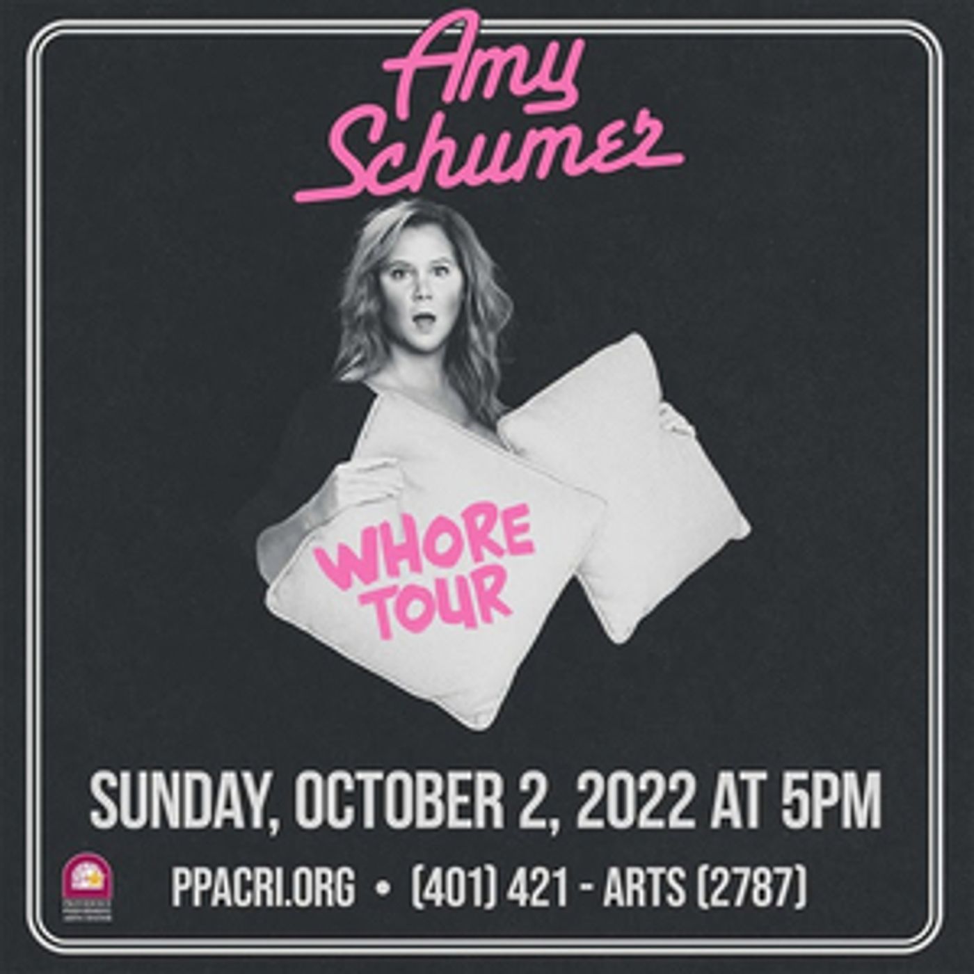 AMY SCHUMER: WHORE TOUR is Coming to the Providence Performing Arts Center AMY SCHUMER: WHORE TOUR is Coming to the Providence Performing Arts Center Image