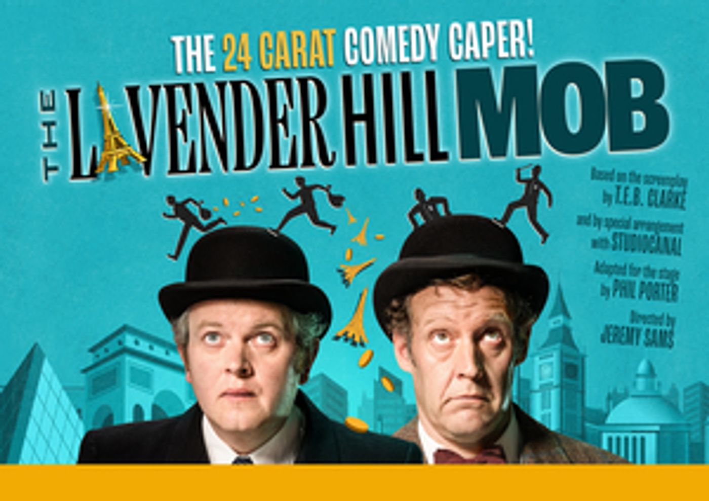 Miles Jupp and Justin Edwards Will Star in UK Tour of New Stage Adaptation of THE LAVENDER HILL MOB  Image