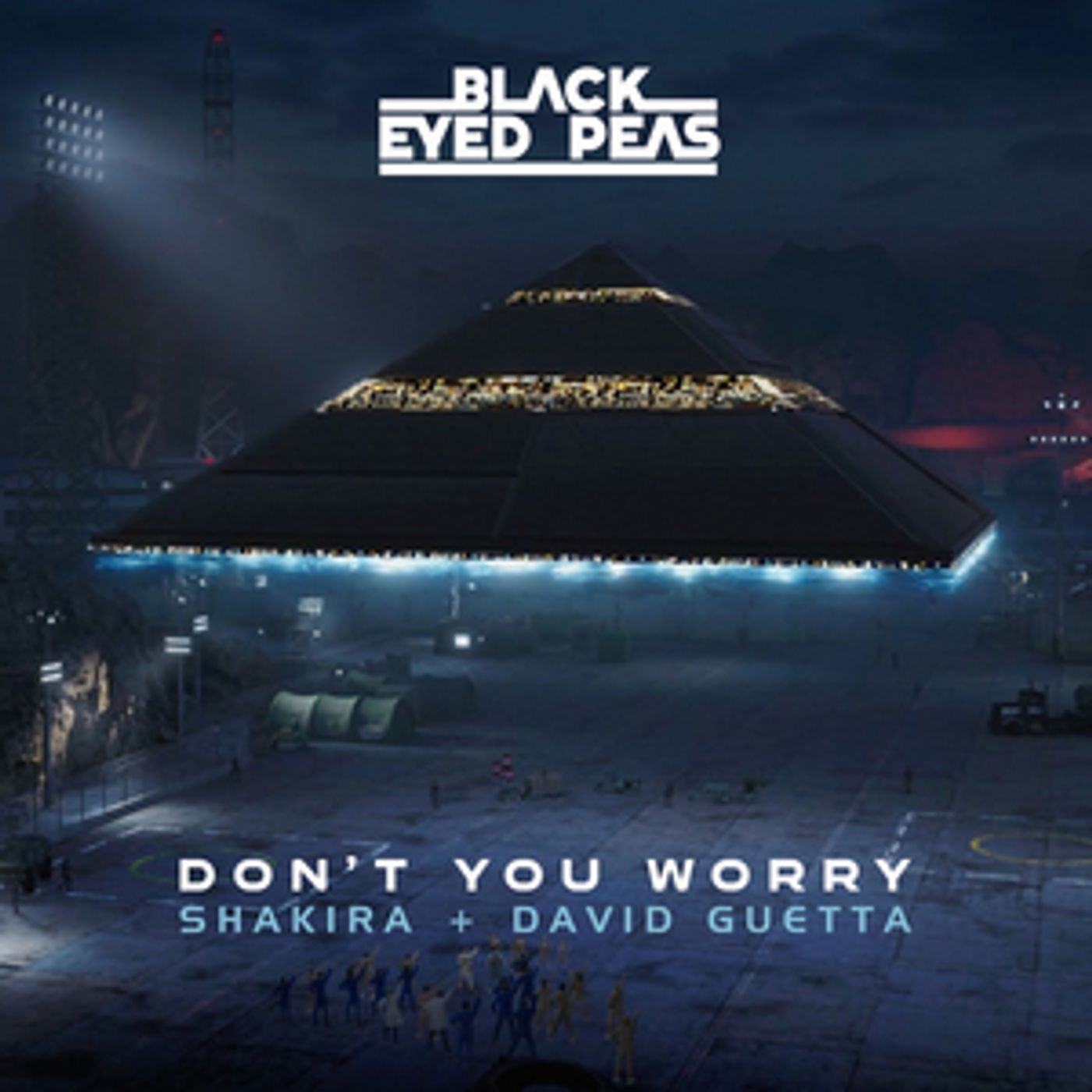 Listen: Black Eyed Peas Release New Single 'Don't You Worry' With Shakira & David Guetta  Image