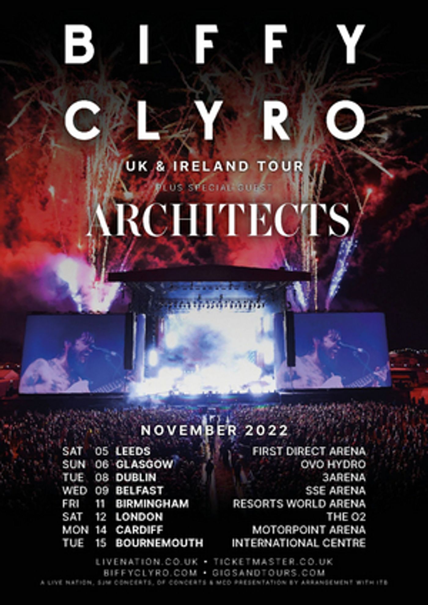 Biffy Clyro Announce Huge UK & Ireland Arena Tour Biffy Clyro Announce Huge UK & Ireland Arena Tour Image