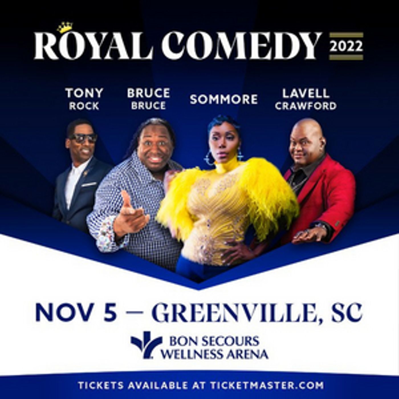 The Royal Comedy Tour is Coming to Bon Secours Wellness Arena The Royal Comedy Tour is Coming to Bon Secours Wellness Arena Image