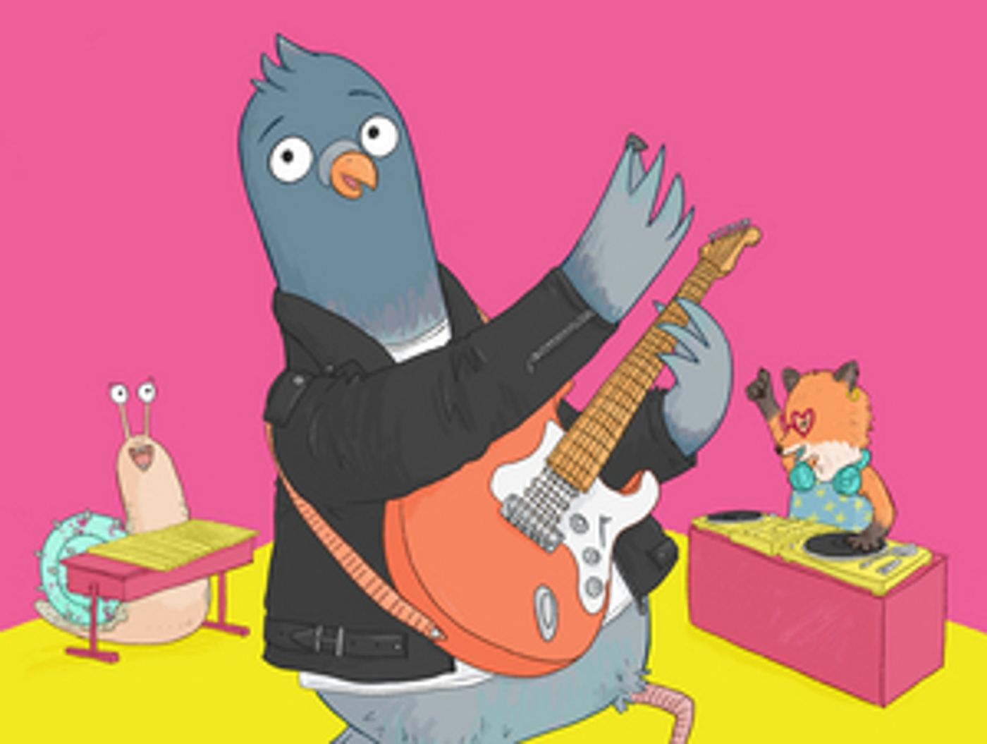 World Premiere of JONNY FEATHERS THE ROCK AND ROLL PIGEON to be Presented at Park Theatre  Image