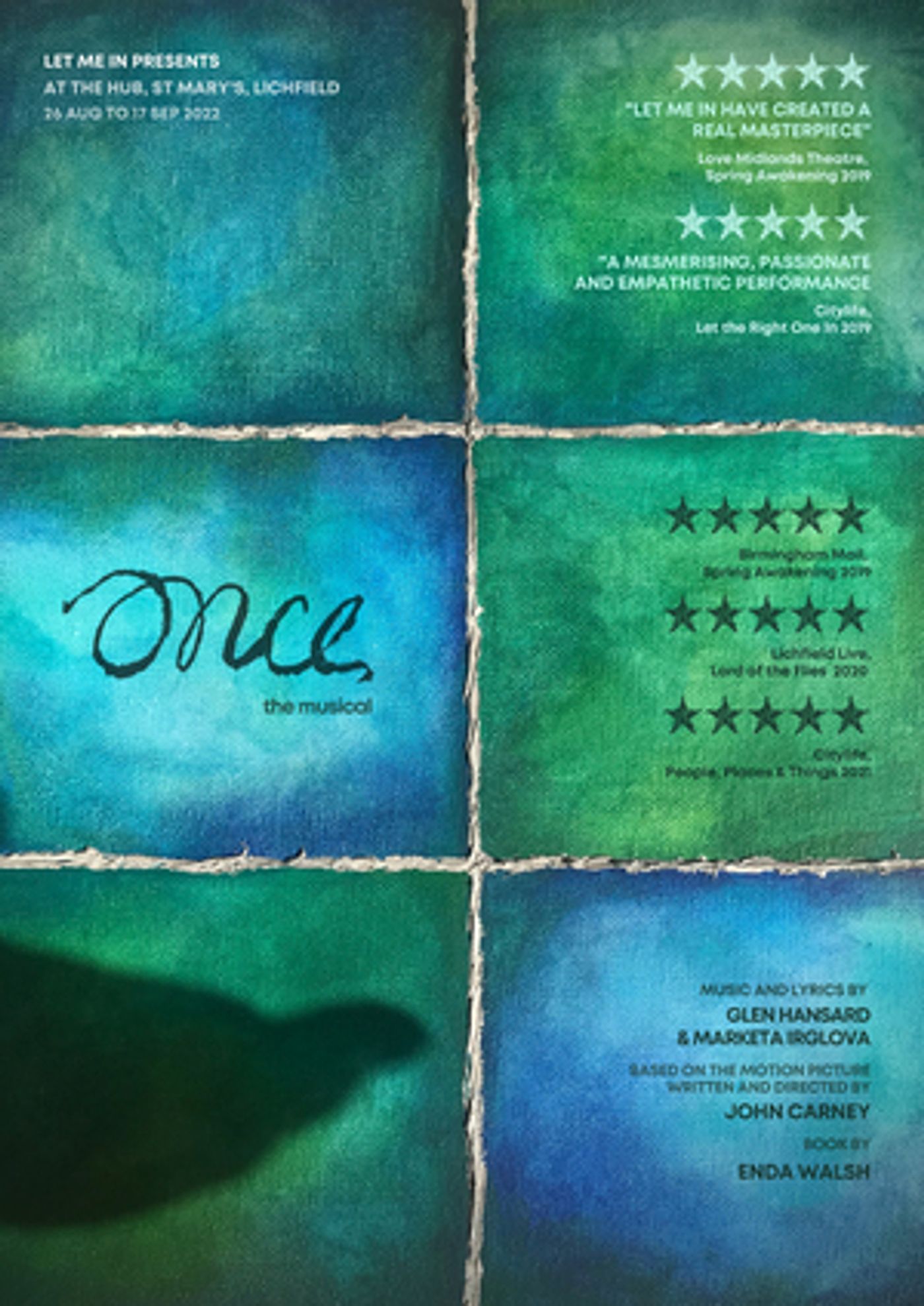 Let Me In Presents Reimagined Staging of ONCE THE MUSICAL  Image