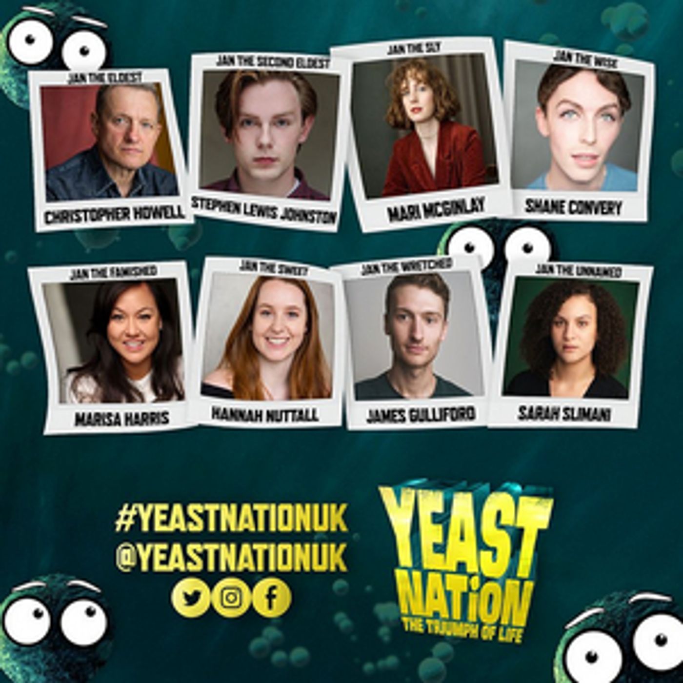 Cast Announced For YEAST NATION at Southwark Playhouse  Image
