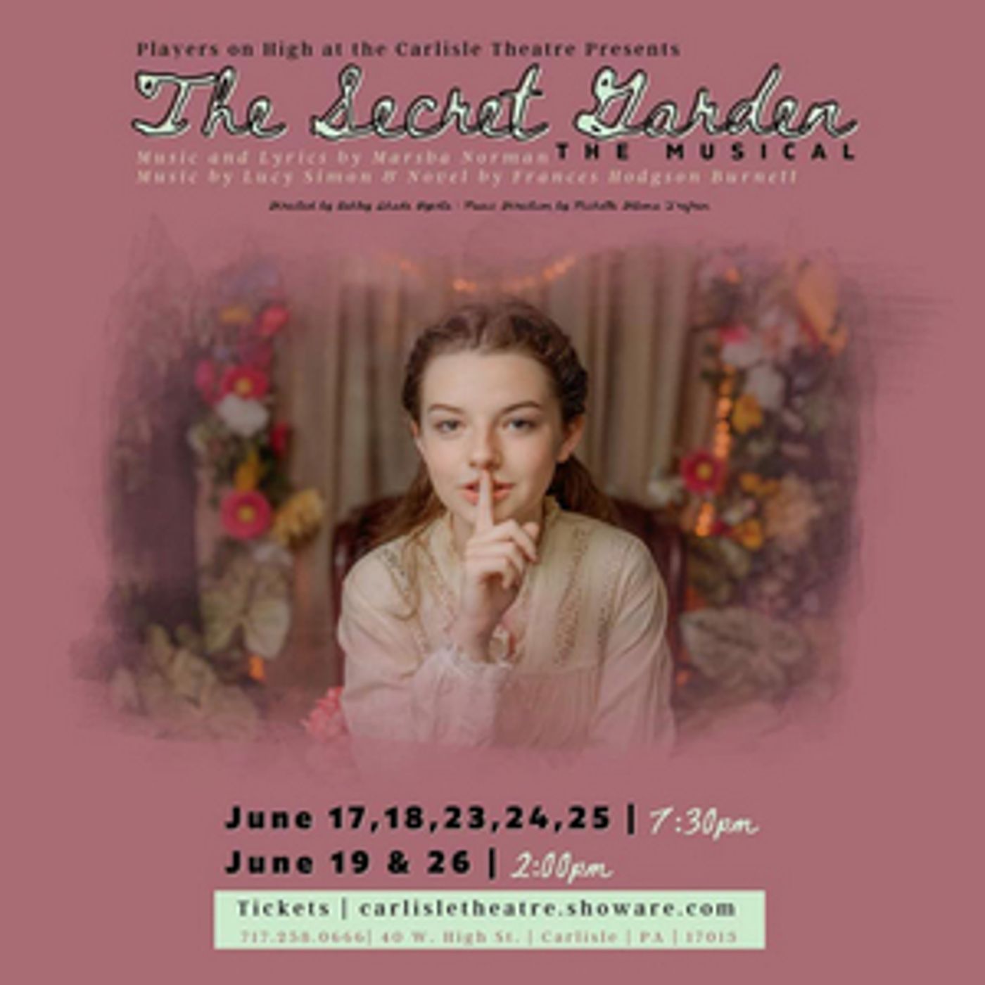 Review: THE SECRET GARDEN at Players On High At The Carlisle Theatre  Image