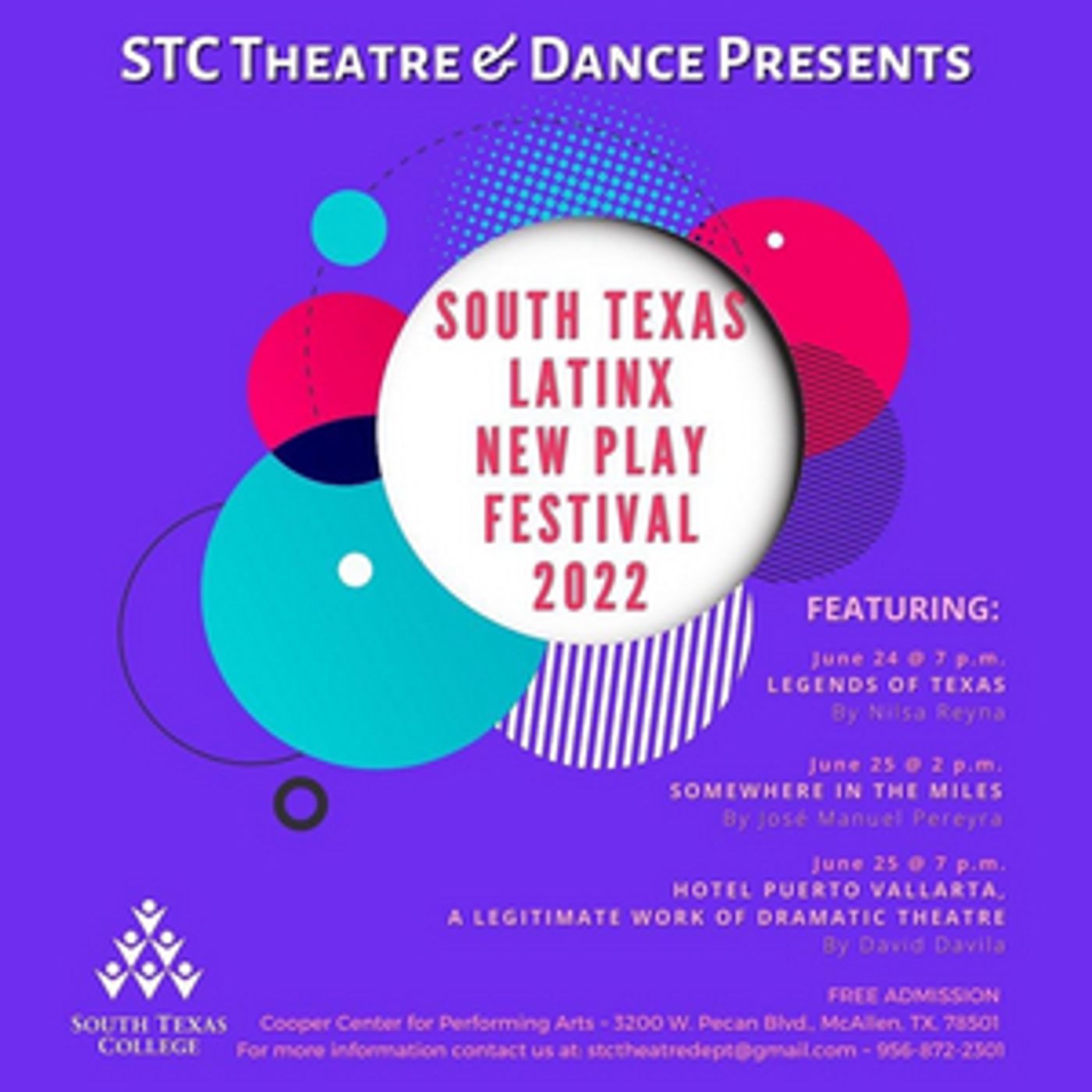 STC Theatre Presents the SOUTH TEXAS LATINX NEW PLAY FESTIVAL  Image
