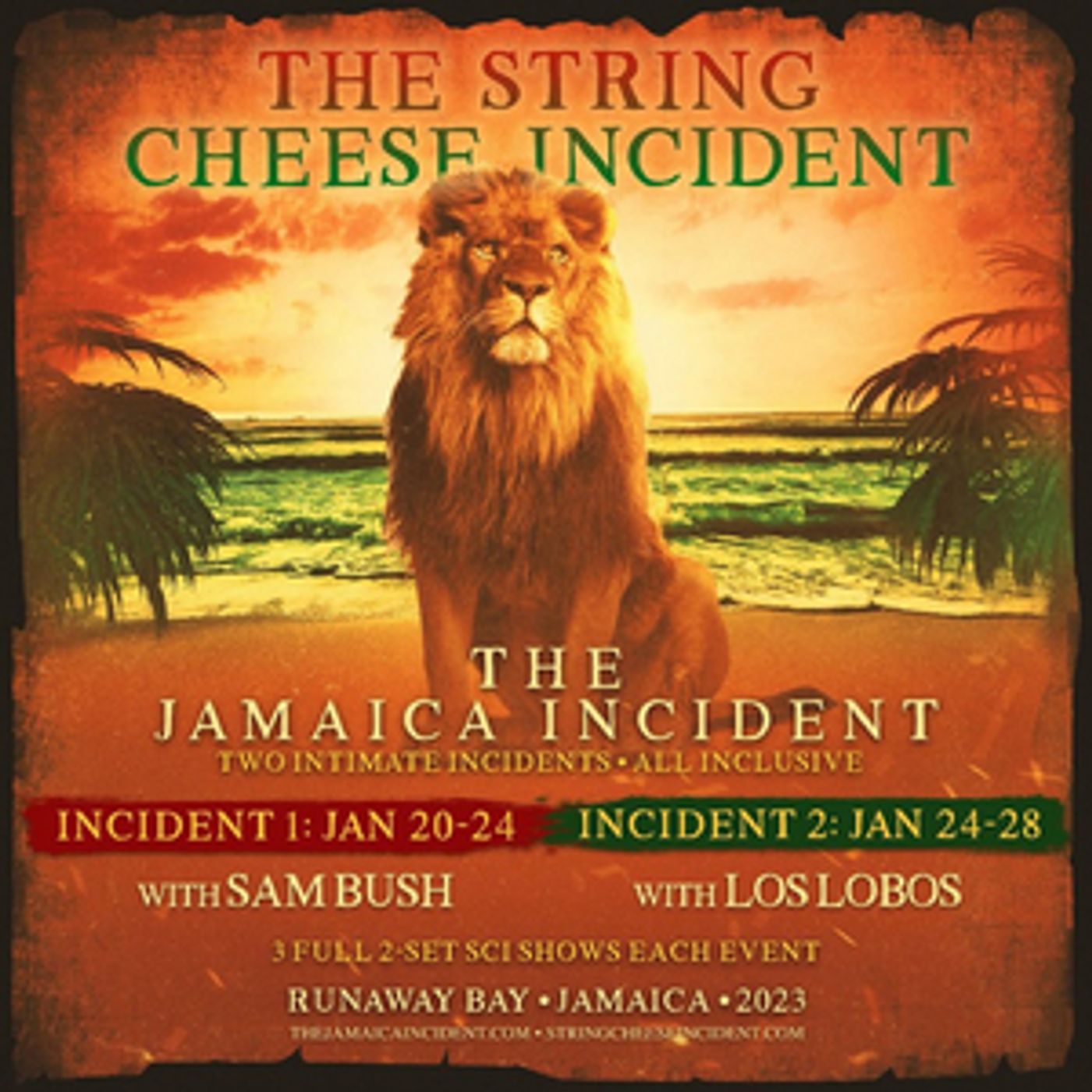 The String Cheese Incident Announces Return to Runaway Bay, Jamaica  Image