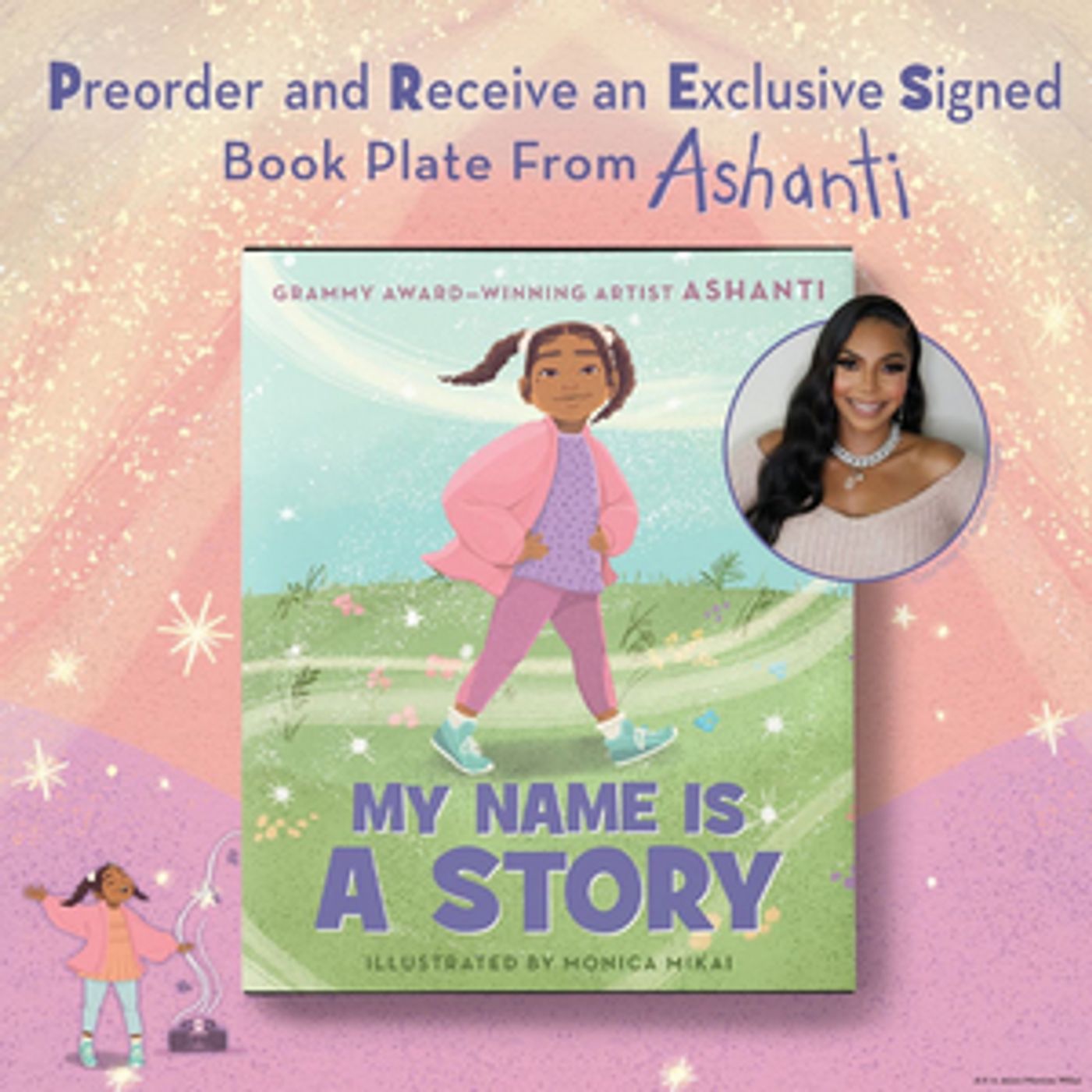 Ashanti Will Release Children's Book 'MY NAME IS A STORY'  Image