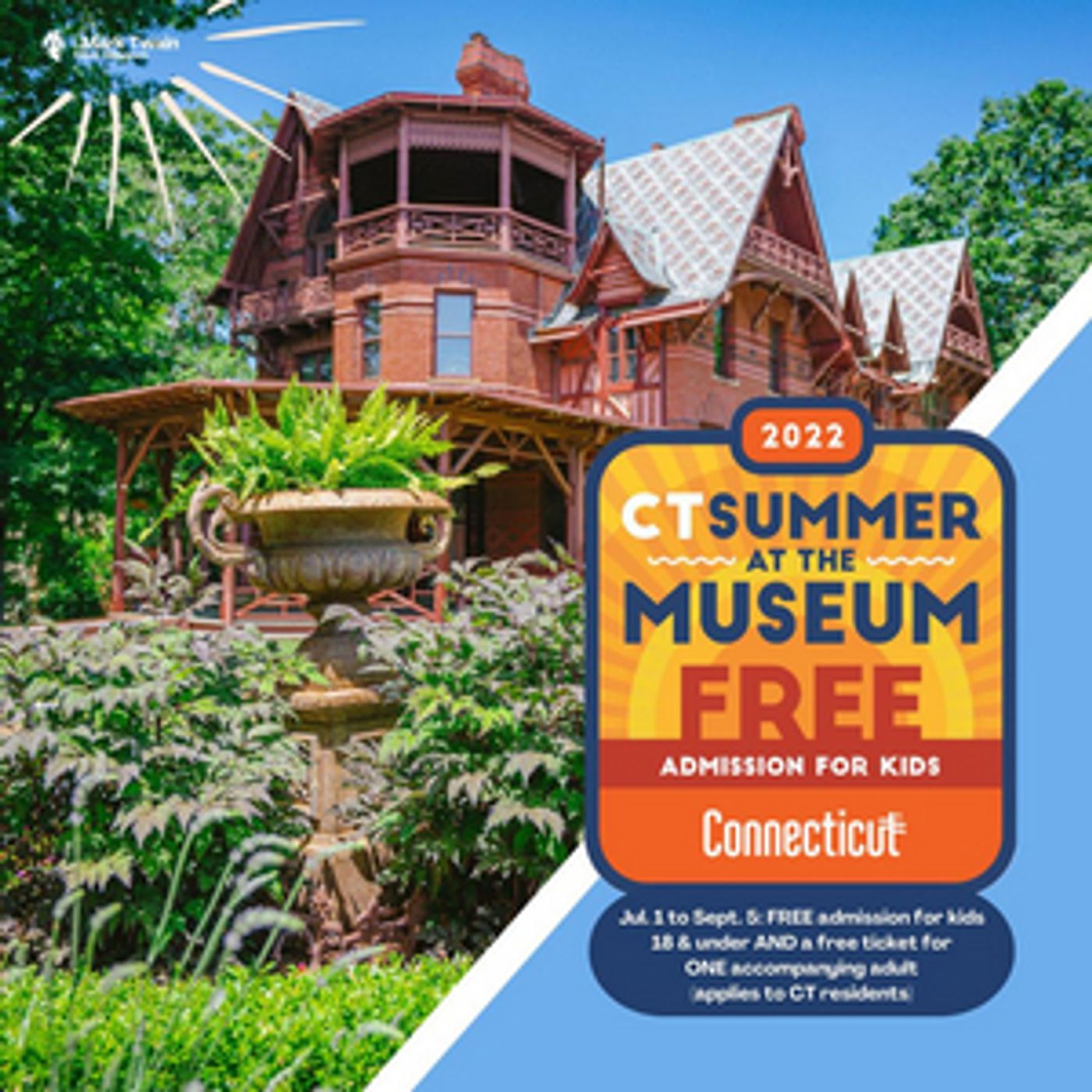 The Mark Twain House & Museum Announces CT SUMMER AT THE MUSEUM Tours For Youth  Image